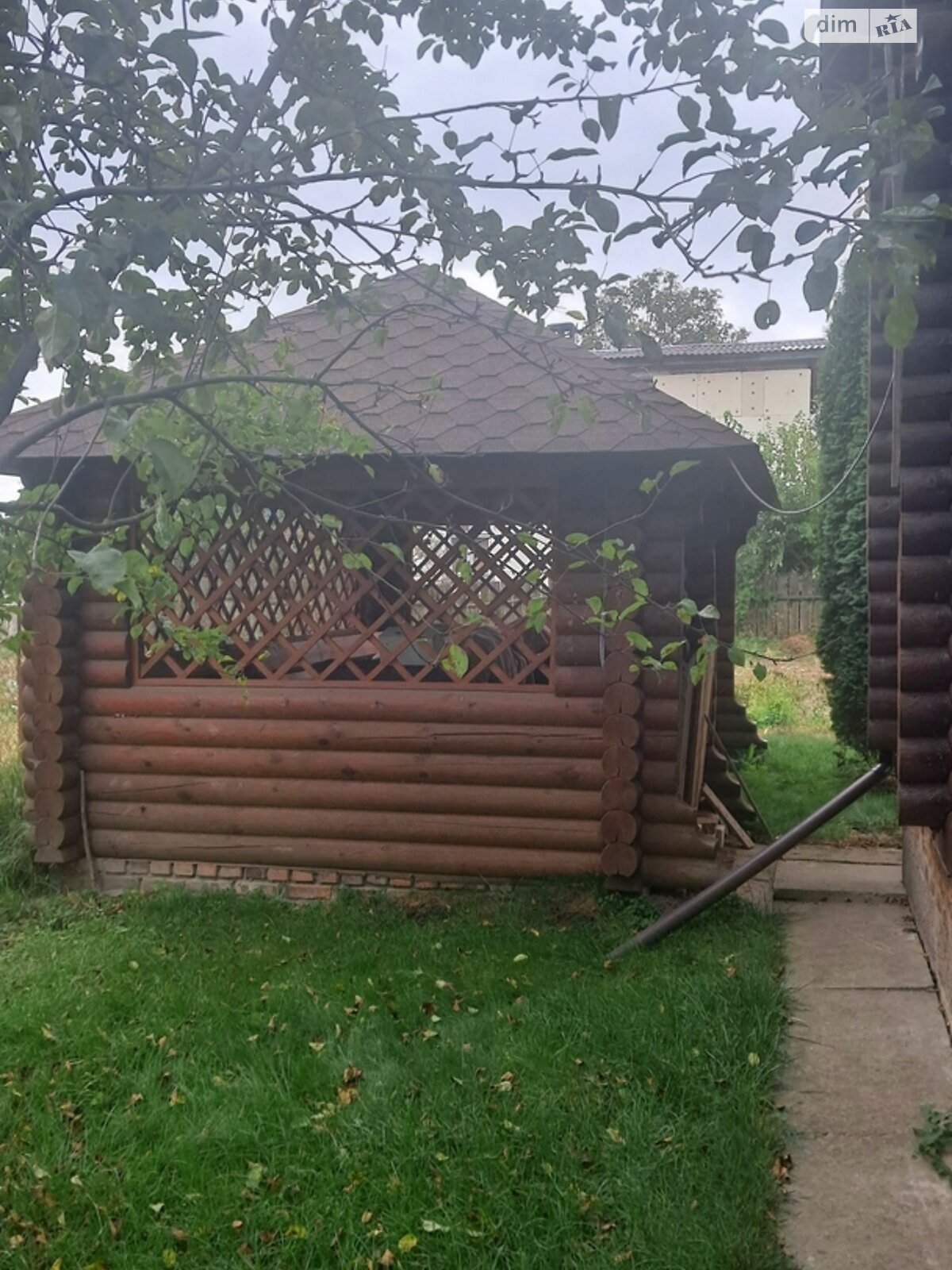 двоповерховий будинок з балконом, 70 кв. м, зруб. Продаж у Старому Білоусі фото 1