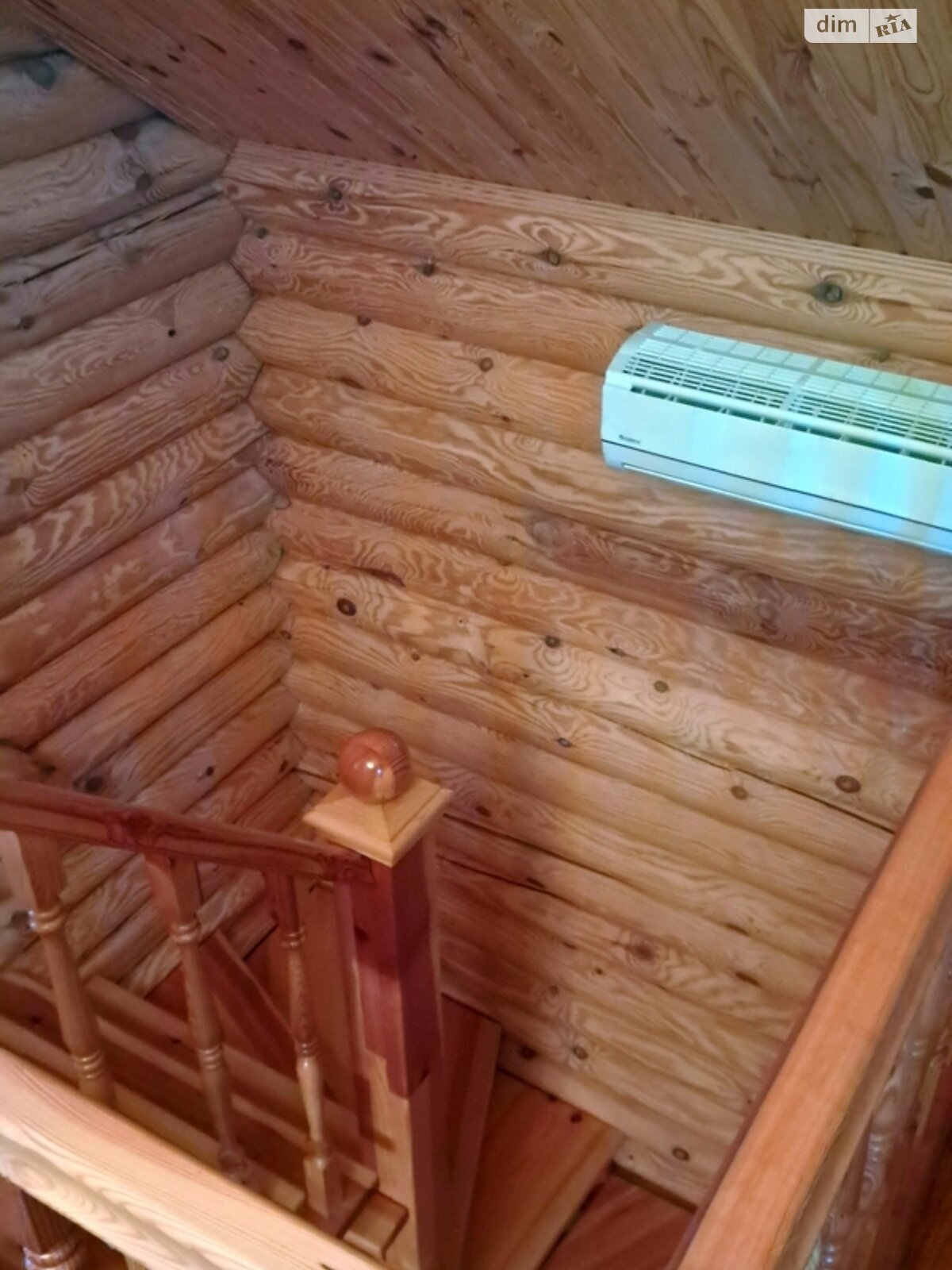 двоповерховий будинок з балконом, 70 кв. м, зруб. Продаж у Старому Білоусі фото 1