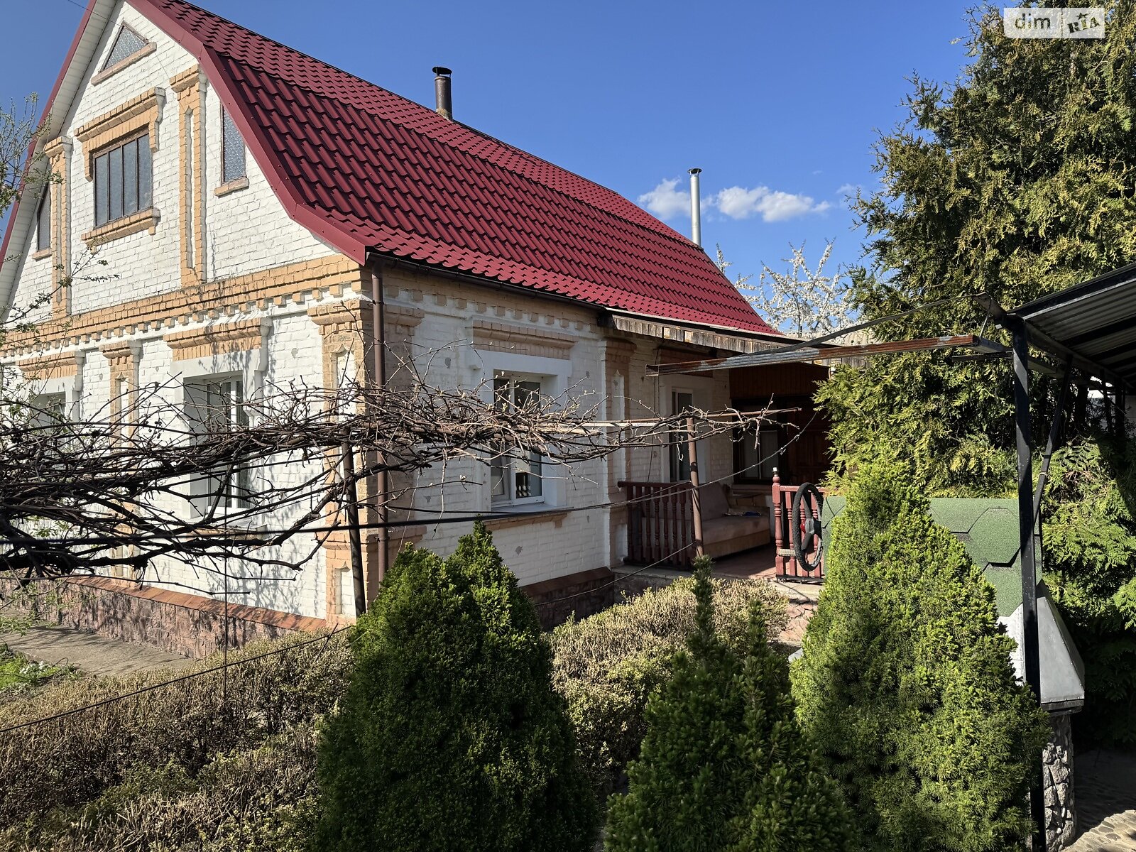 одноповерховий будинок з верандою, 79.6 кв. м, цегла. Продаж у Стайках фото 1 одноповерховий будинок з верандою, 79.6 кв. м, цегла. Продаж у Стайках фото 1