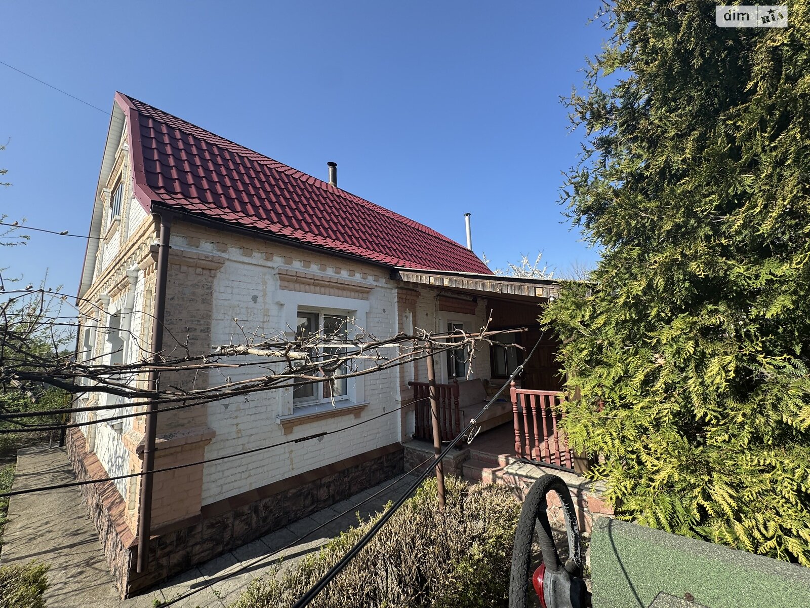 одноповерховий будинок з верандою, 79.6 кв. м, цегла. Продаж у Стайках фото 1 одноповерховий будинок з верандою, 79.6 кв. м, цегла. Продаж у Стайках фото 1