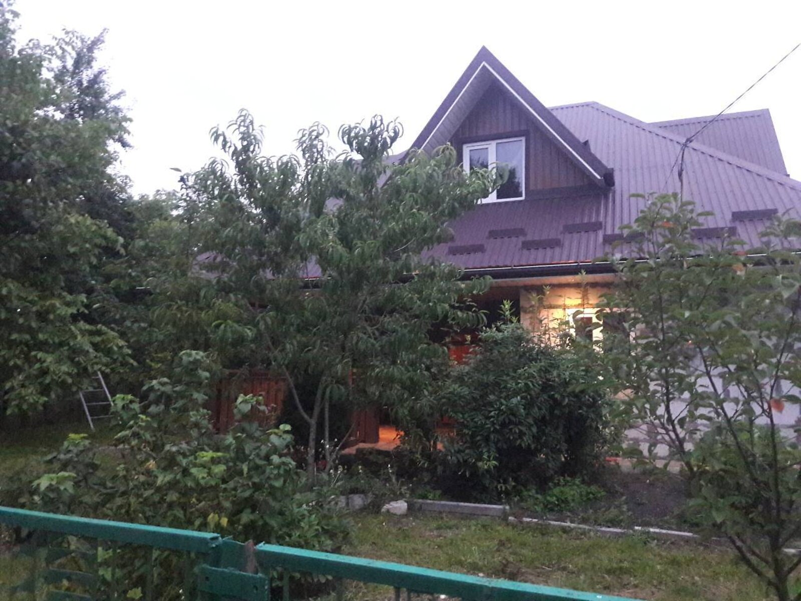 двухэтажный дом веранда, 119.2 кв. м, дерево и кирпич. Продажа в Стеблях фото 1