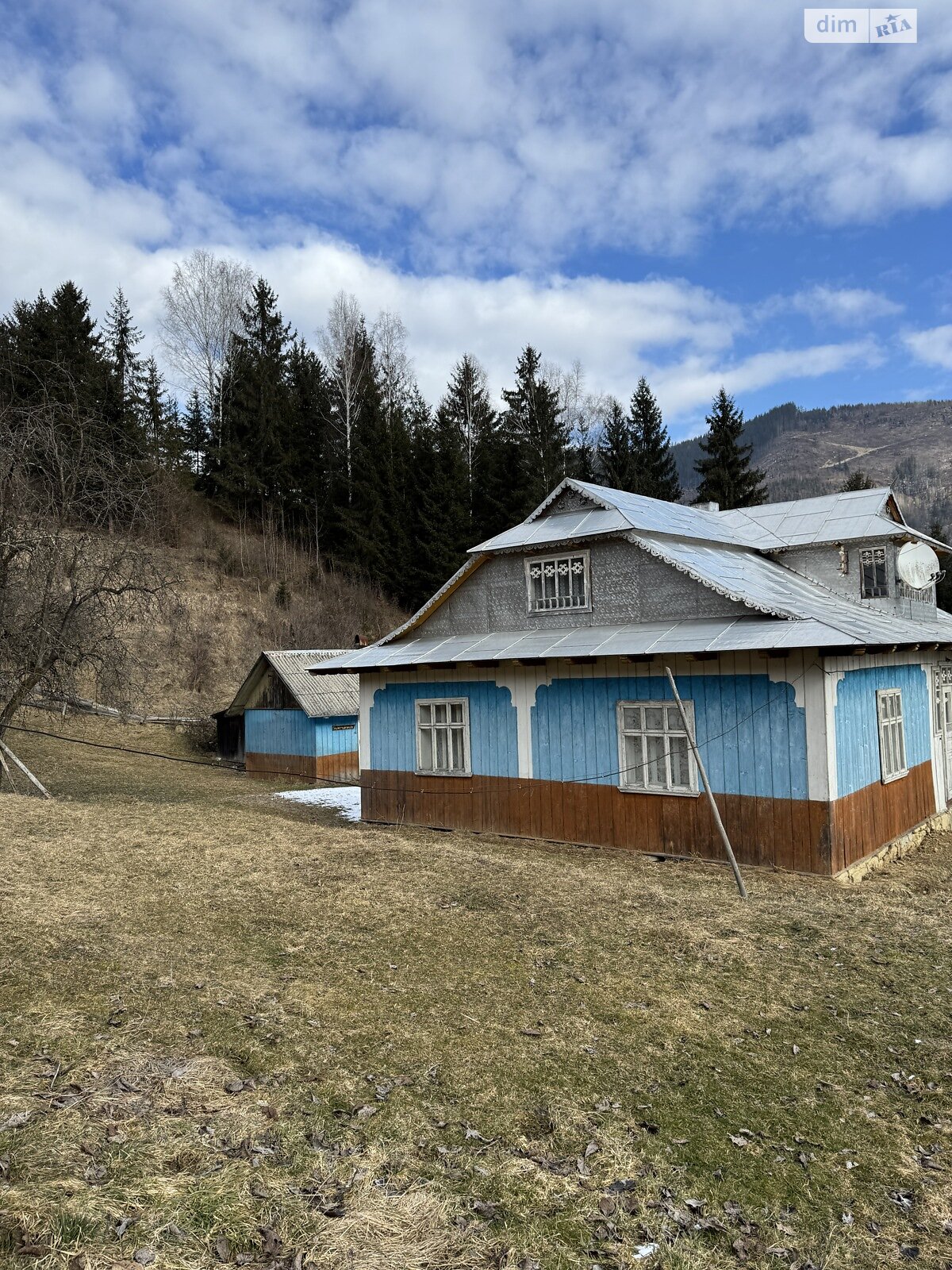 одноэтажный дом, 101.5 кв. м, дерево и кирпич. Продажа в Стебни фото 1 одноэтажный дом, 101.5 кв. м, дерево и кирпич. Продажа в Стебни фото 1