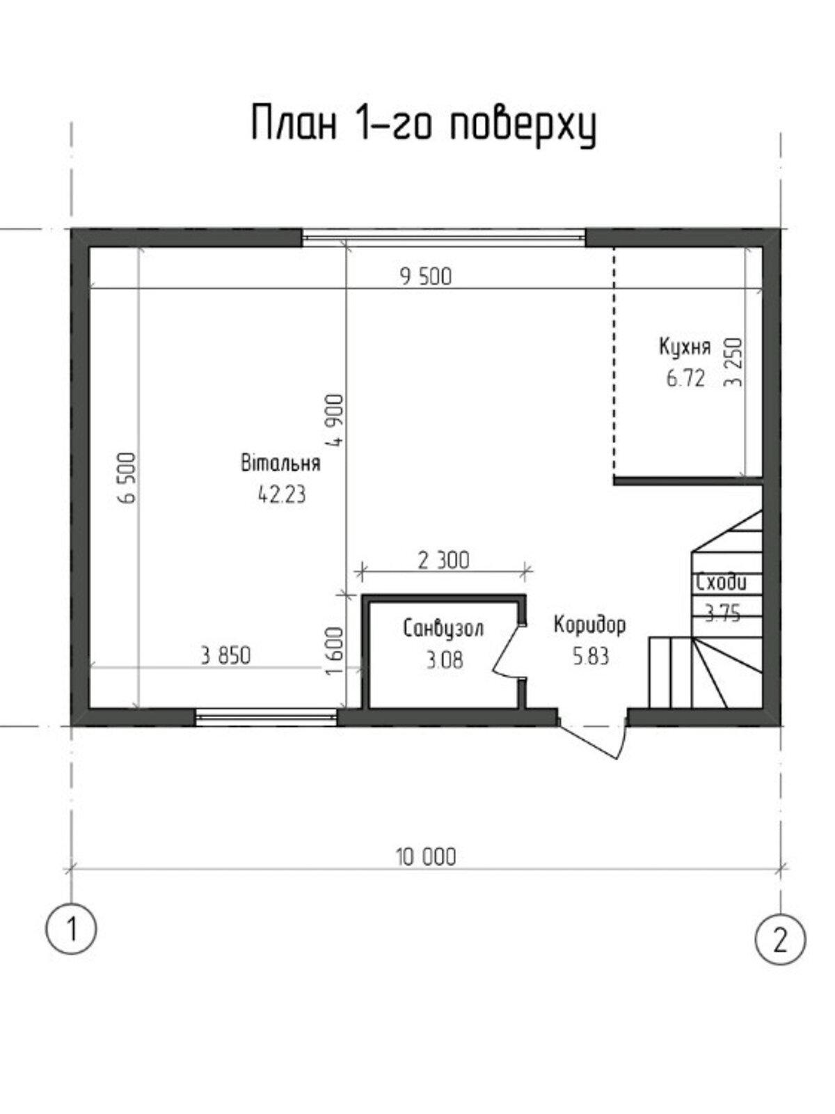 двоповерховий будинок, 120 кв. м, кирпич. Продаж у Сторожниці фото 1