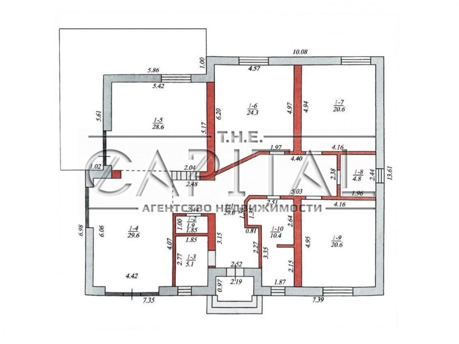 одноповерховий будинок, 175 кв. м, цегла. Продаж у Стоянці фото 1