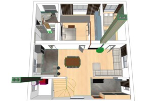 двоповерховий будинок, 127.3 кв. м, цегла. Продаж у Стрептові фото 2