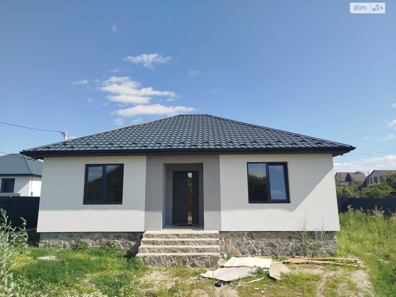 одноповерховий будинок, 100 кв. м, газобетон. Продаж у Стрижавці фото 1 одноповерховий будинок, 100 кв. м, газобетон. Продаж у Стрижавці фото 1