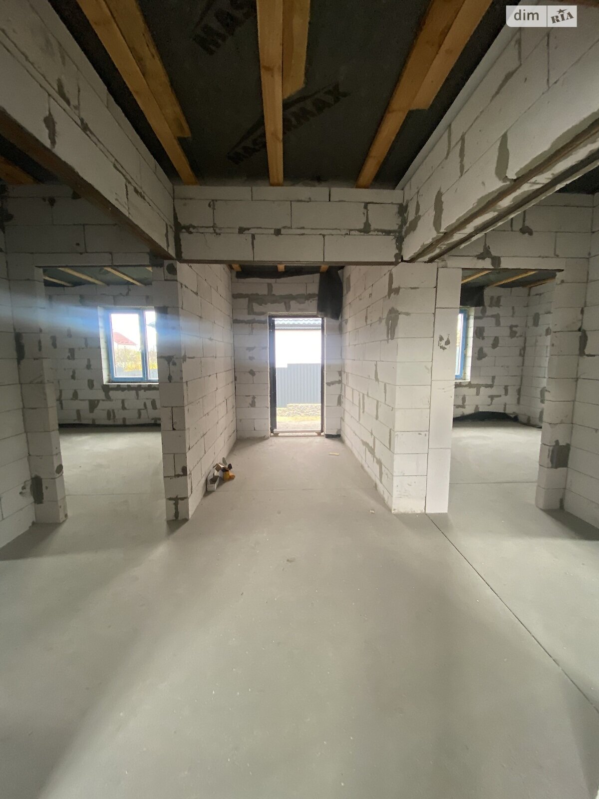 одноэтажный дом, 100 кв. м, газобетон. Продажа в Стрижавке фото 1