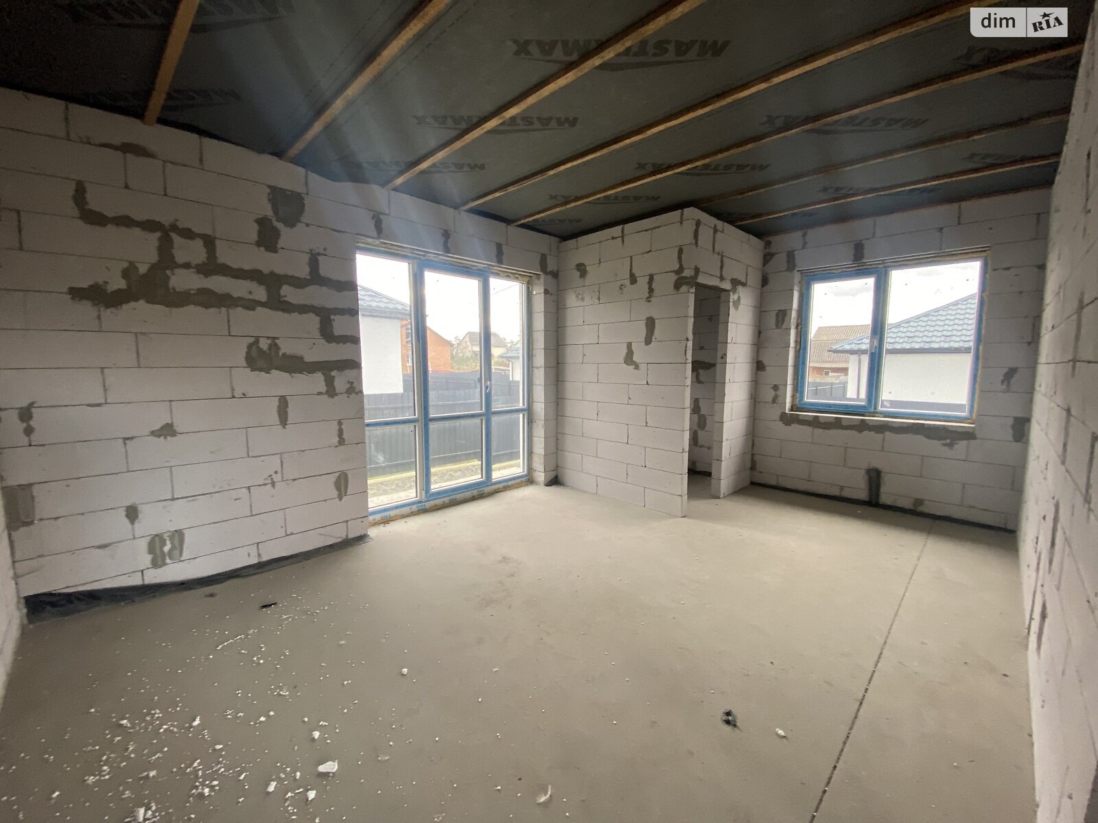 одноэтажный дом, 100 кв. м, газобетон. Продажа в Стрижавке фото 1