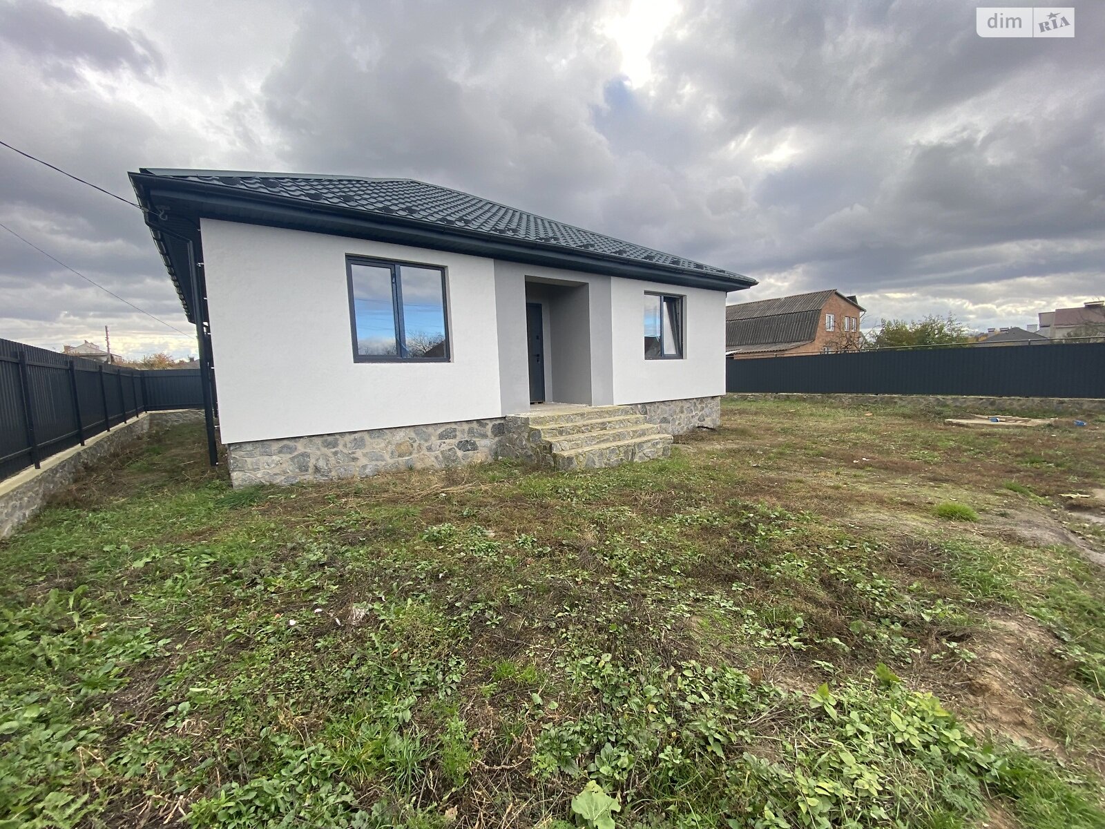 одноэтажный дом, 108 кв. м, газобетон. Продажа в Стрижавке фото 1