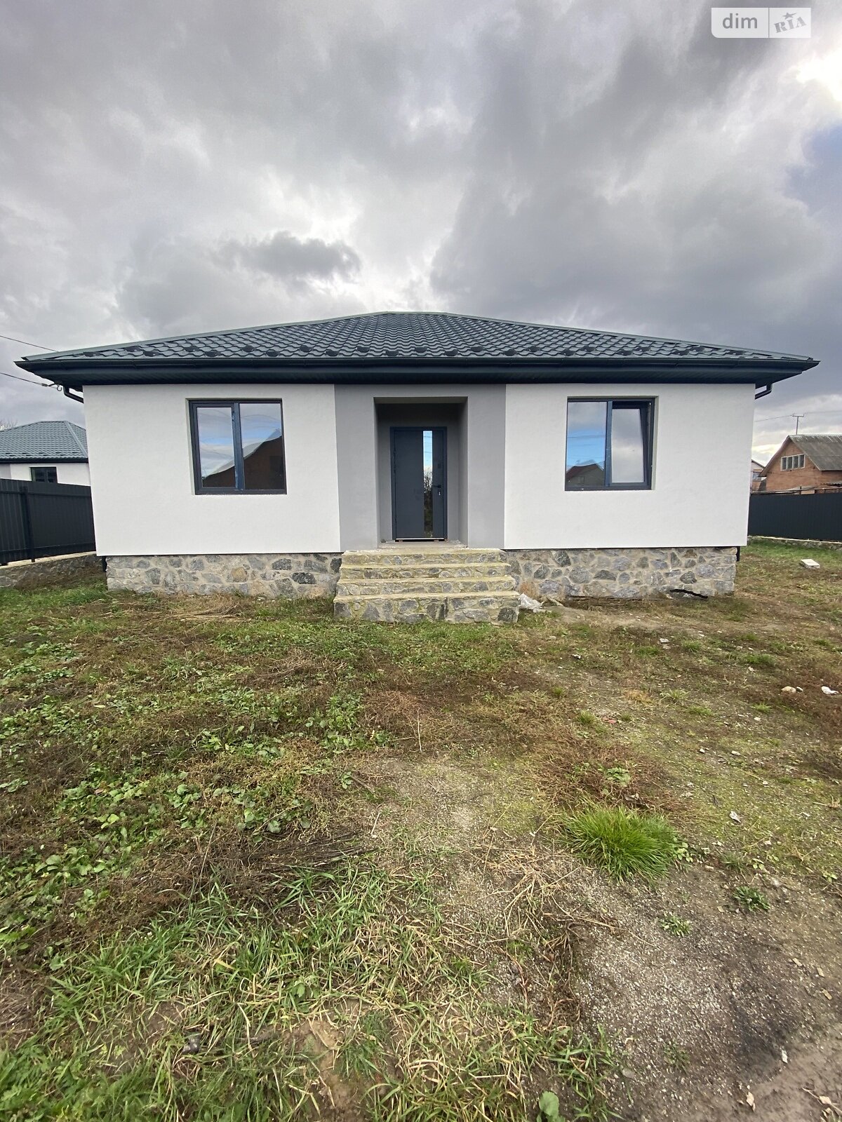 одноэтажный дом, 108 кв. м, газобетон. Продажа в Стрижавке фото 1