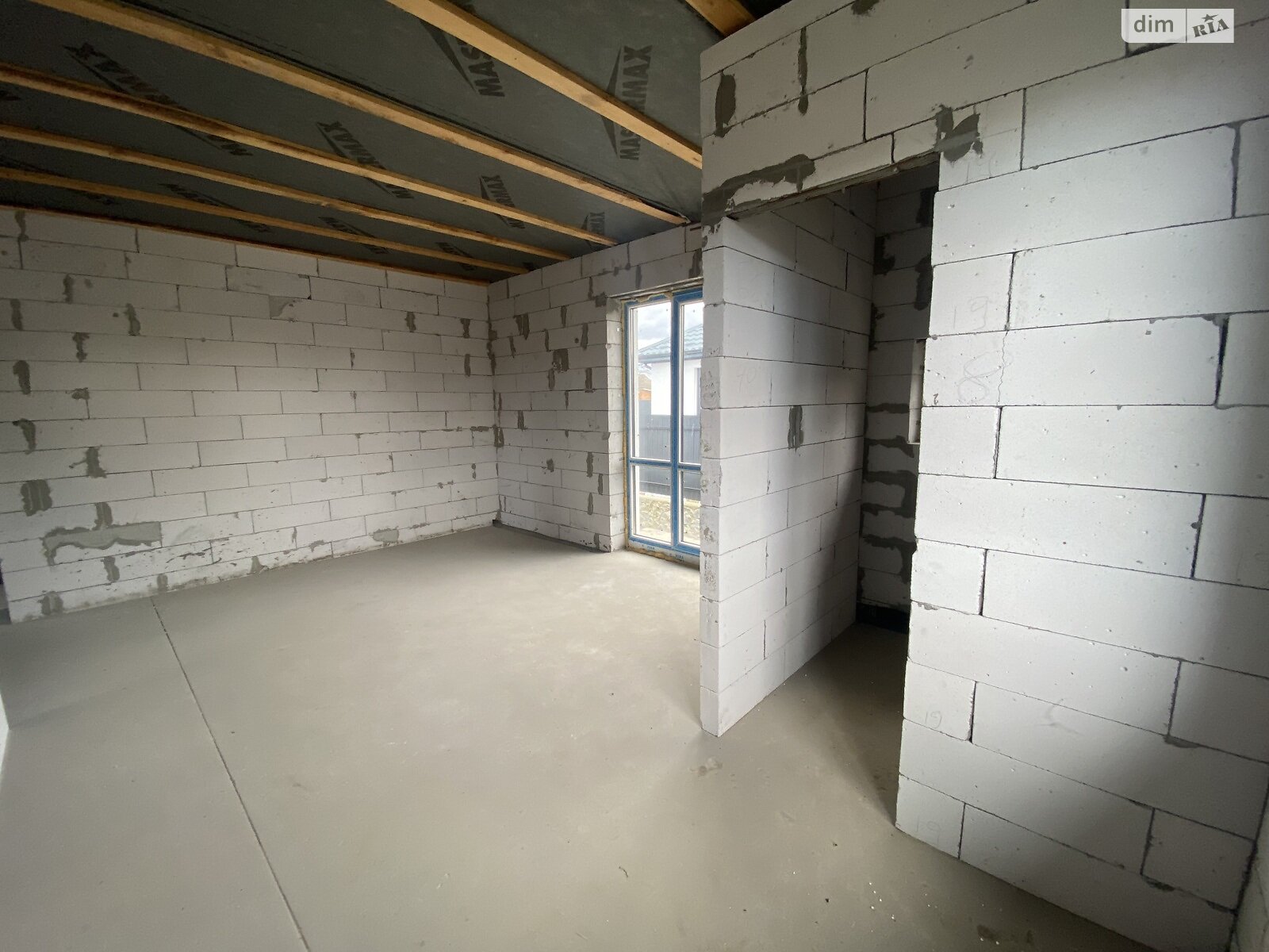 одноэтажный дом, 108 кв. м, газобетон. Продажа в Стрижавке фото 1