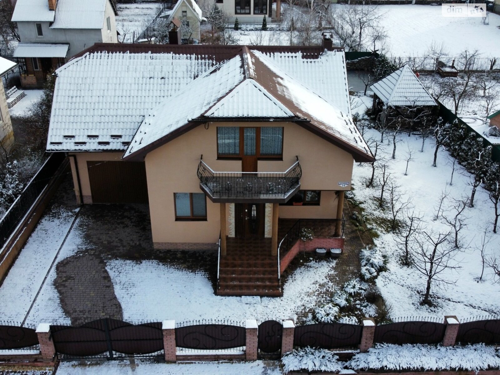 двоповерховий будинок бесідка, 232.8 кв. м, кирпич. Продаж у Стрижавці фото 1