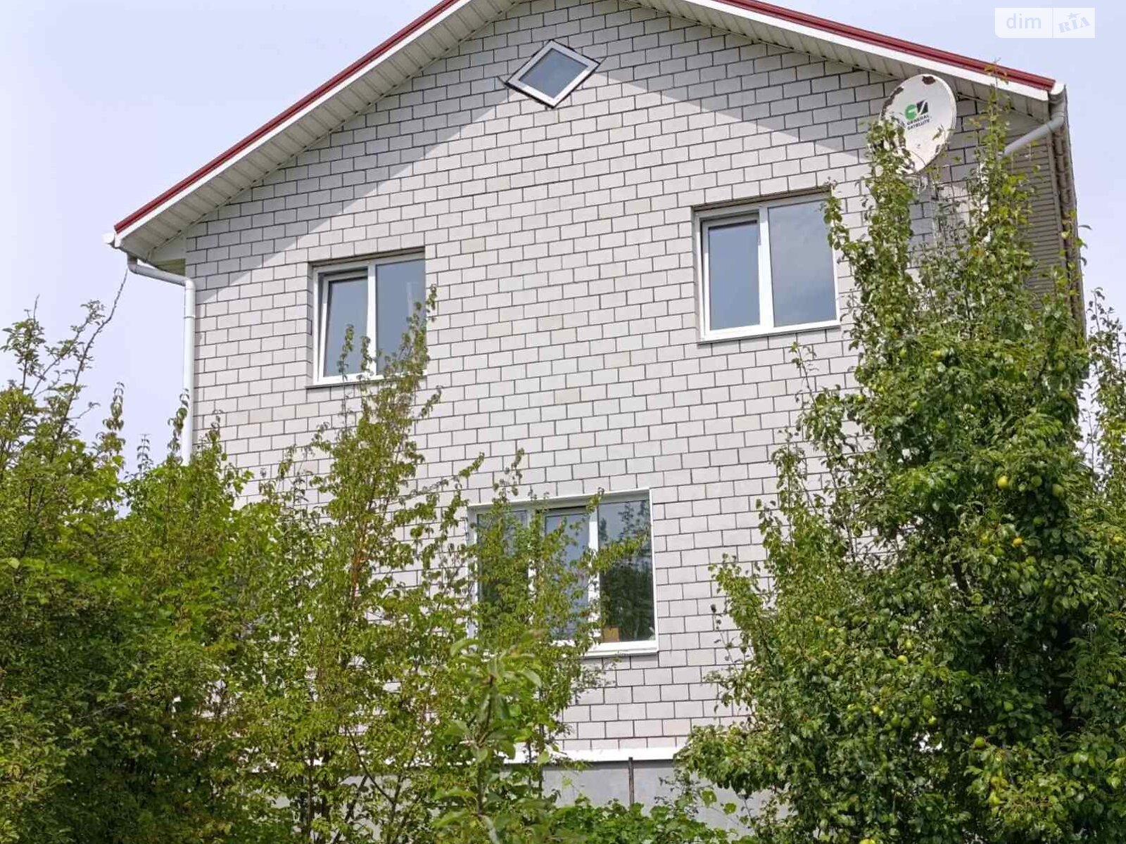 двухэтажный дом с гаражом, 177.3 кв. м, кирпич. Продажа в Стрижавке фото 1