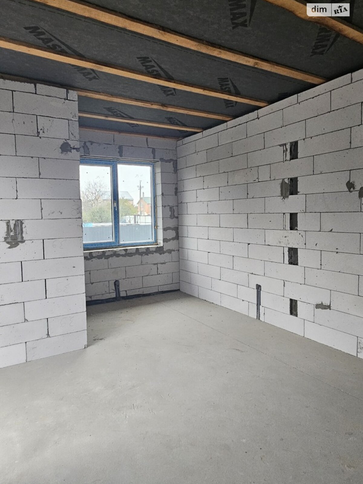 одноповерховий будинок, 90 кв. м, пеноблок. Продаж у Стрижавці фото 1