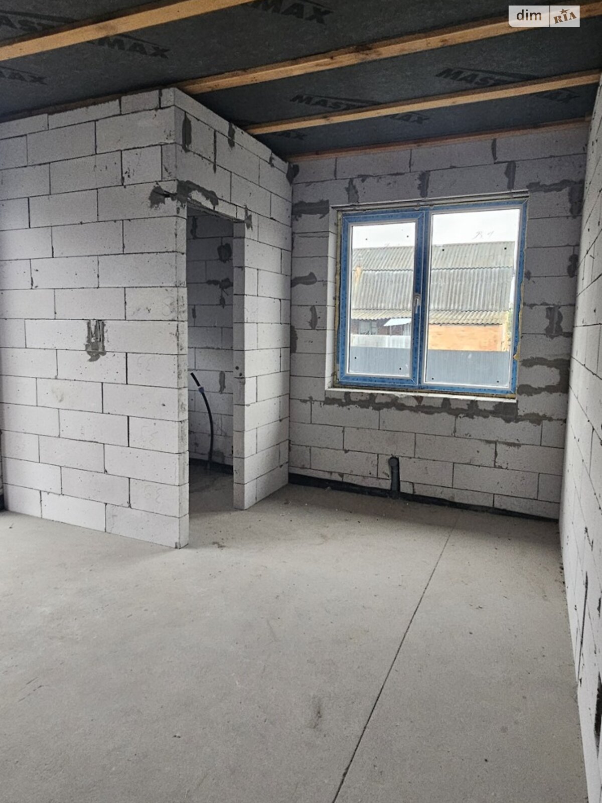 одноповерховий будинок, 90 кв. м, пеноблок. Продаж у Стрижавці фото 1