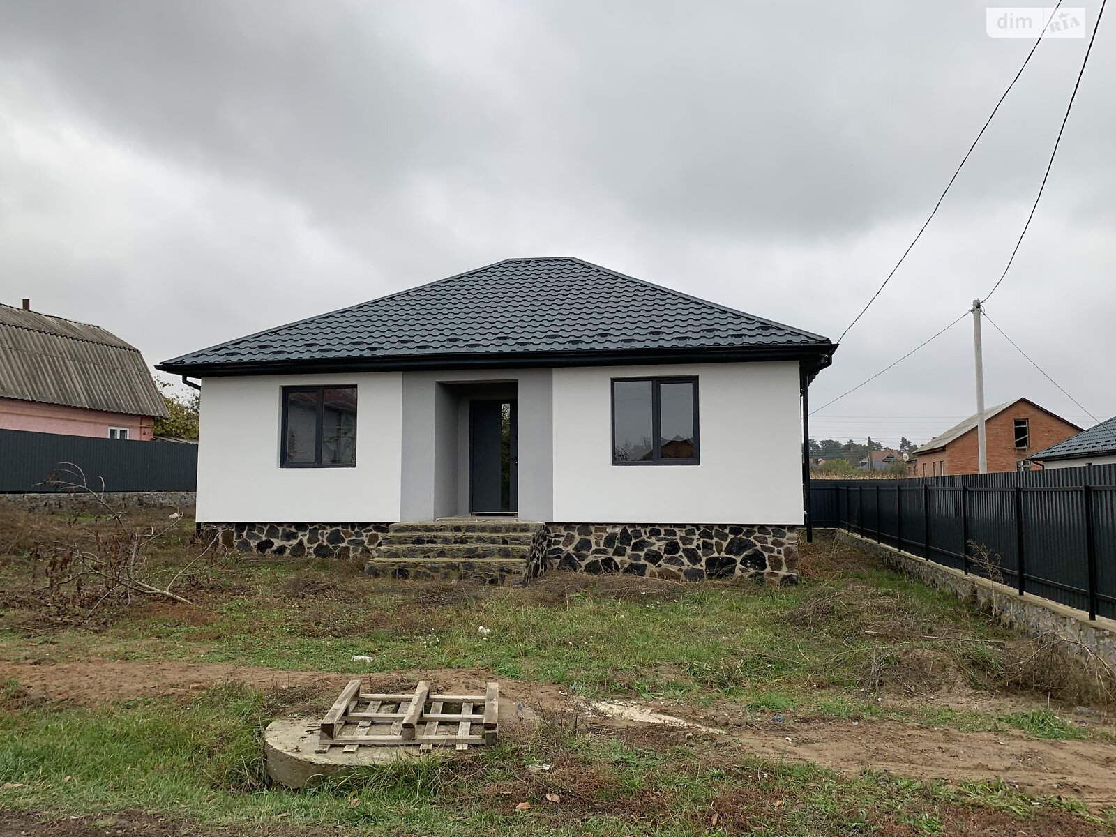 одноповерховий будинок, 95 кв. м, піноблок. Продаж у Стрижавці фото 1