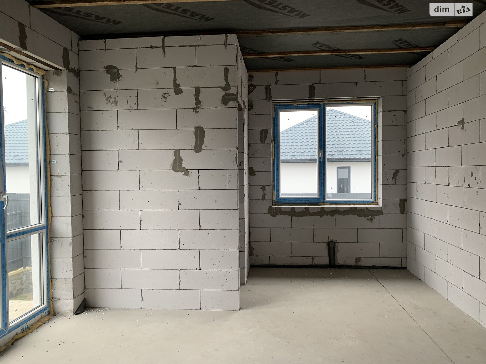 одноповерховий будинок, 95 кв. м, піноблок. Продаж у Стрижавці фото 1
