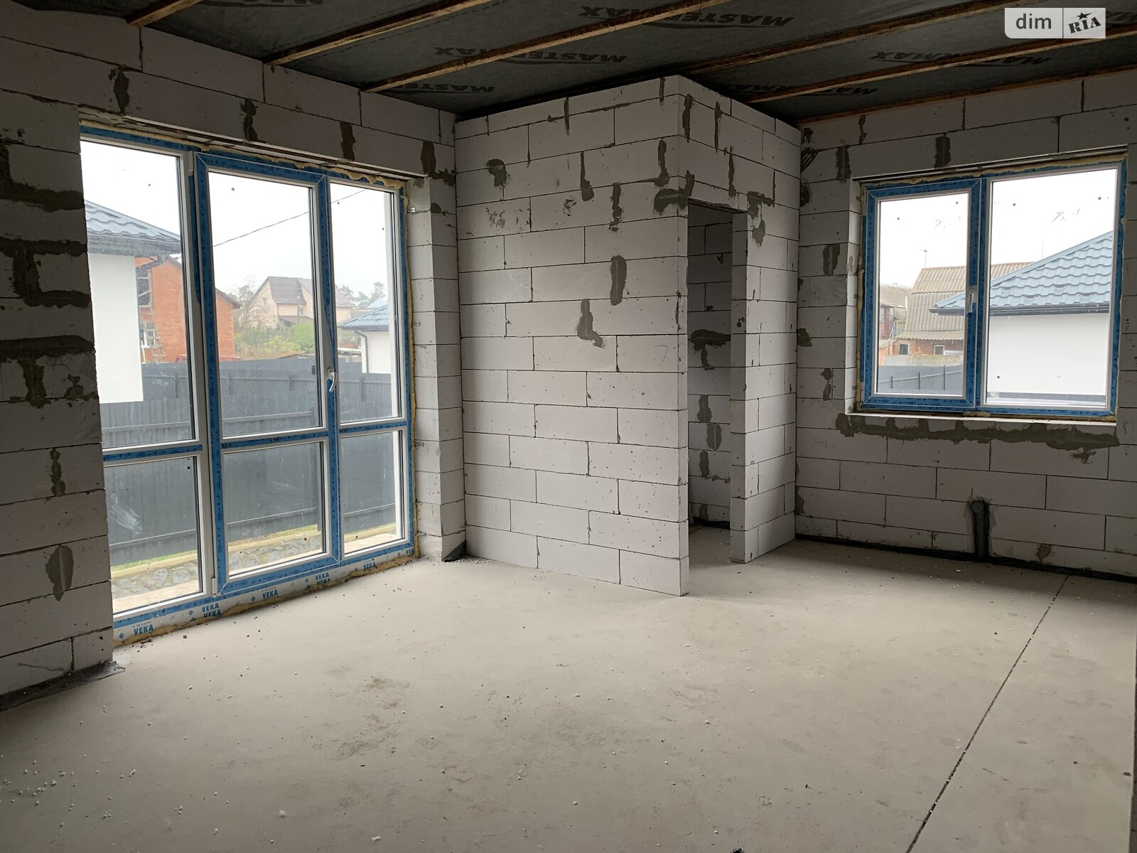 одноповерховий будинок, 95 кв. м, піноблок. Продаж у Стрижавці фото 1