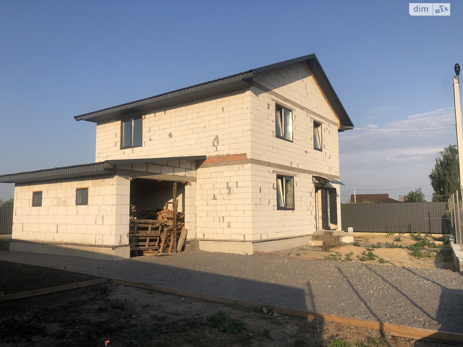 двухэтажный дом, 140 кв. м, пеноблок. Продажа в Стрижавке фото 1 двухэтажный дом, 140 кв. м, пеноблок. Продажа в Стрижавке фото 1