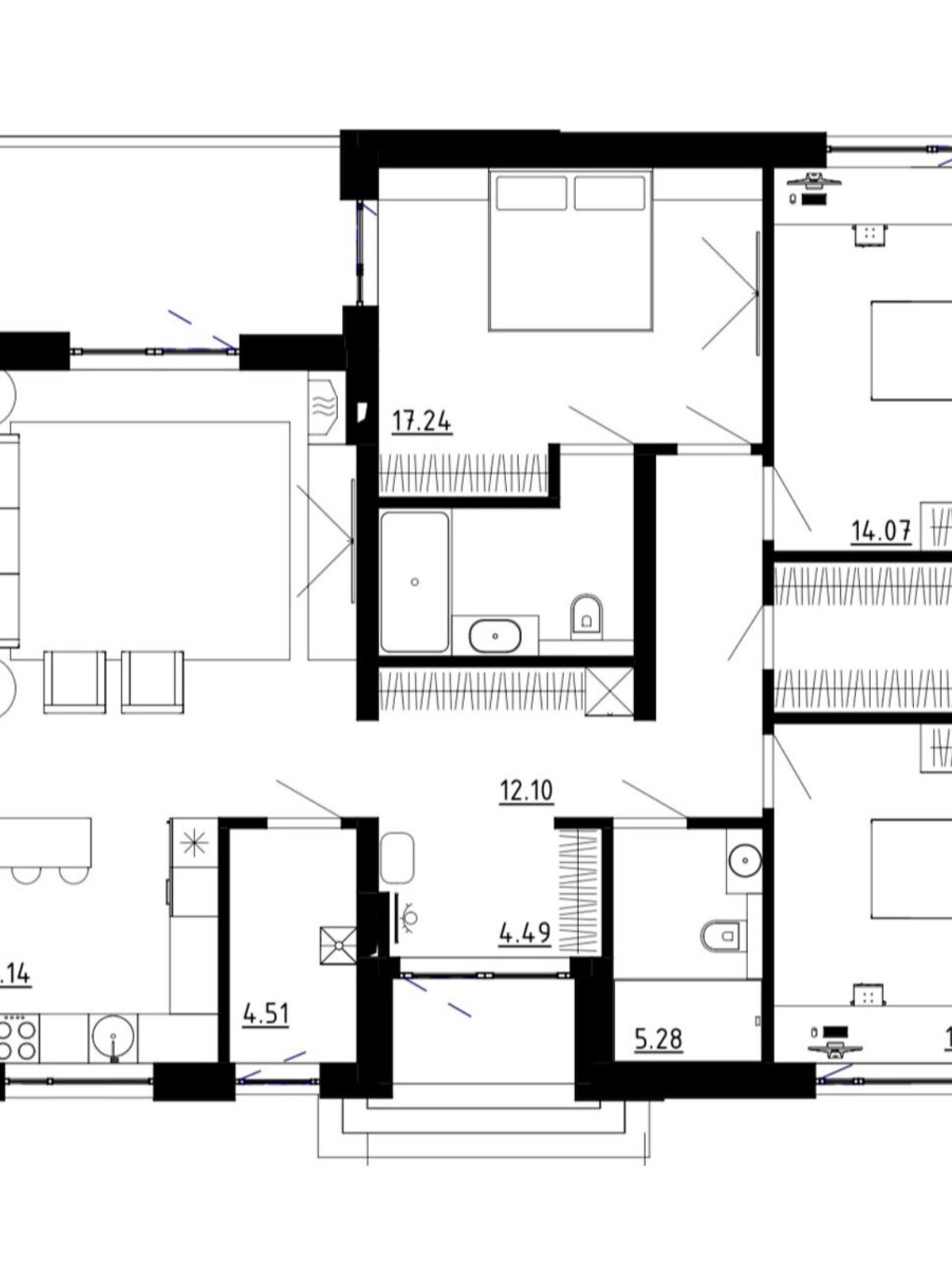 одноповерховий будинок, 120 кв. м, цегла. Продаж у Струмівці фото 1