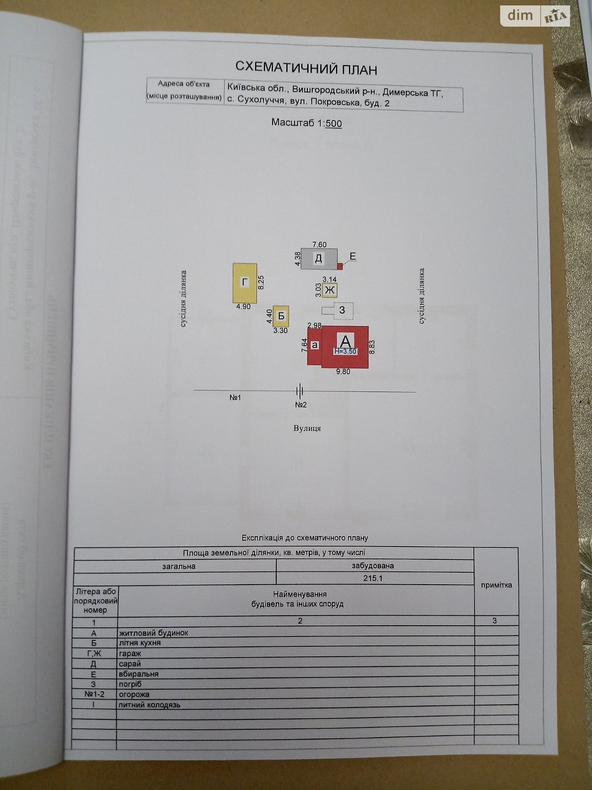 одноповерховий будинок з верандою, 86.5 кв. м, цегла. Продаж у Сухолуччі фото 1 одноповерховий будинок з верандою, 86.5 кв. м, цегла. Продаж у Сухолуччі фото 1