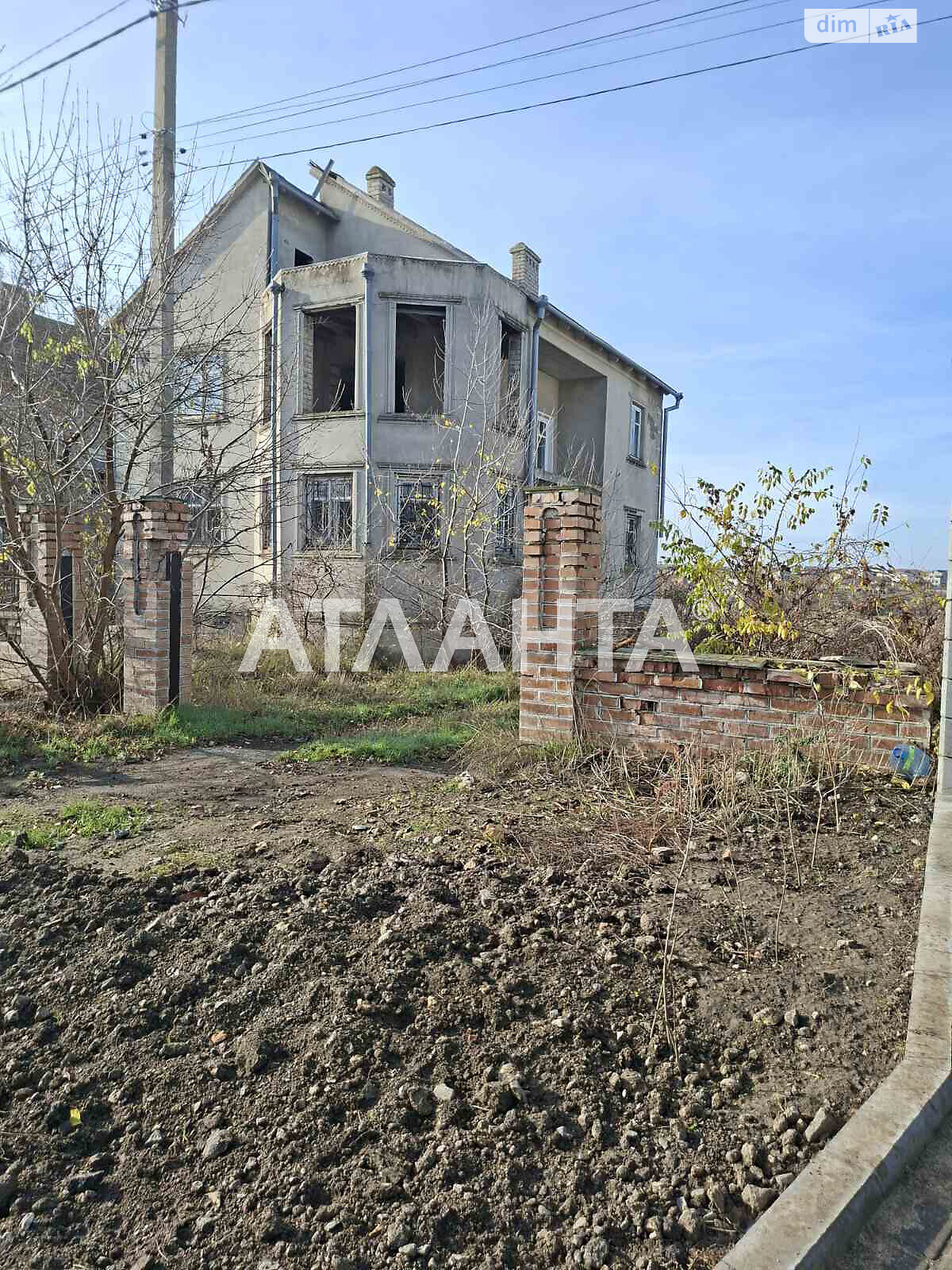 двухэтажный дом, 160 кв. м, ракушечник (ракушняк). Продажа в Сухом Лимане фото 1