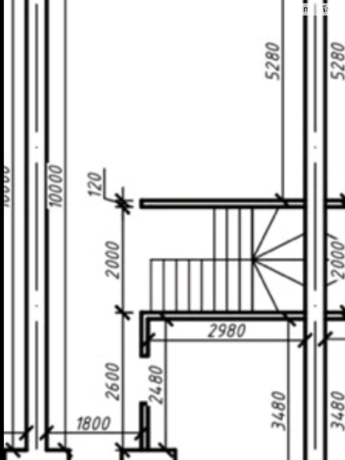 двухэтажный дом с отоплением, 100 кв. м, кирпич. Продажа в Сумах район Аэропорт фото 1