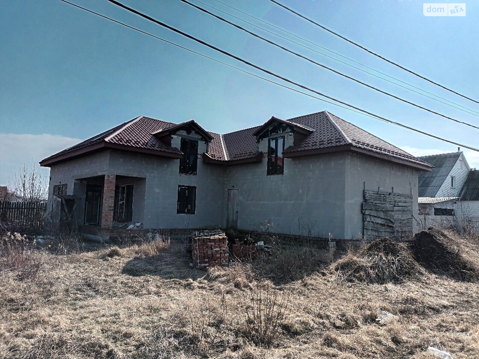 двухэтажный дом с мансардой, 150 кв. м, газобетон. Продажа в Сумах фото 1 двухэтажный дом с мансардой, 150 кв. м, газобетон. Продажа в Сумах фото 1