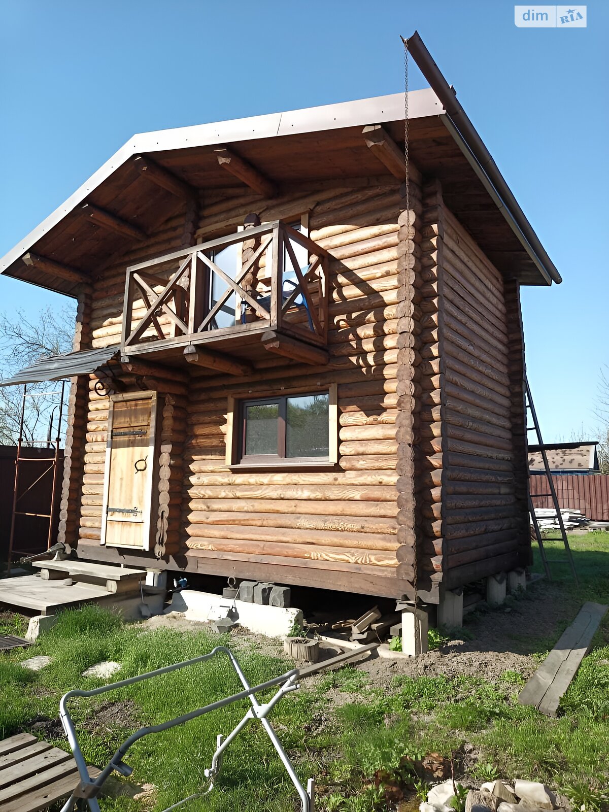 двухэтажный дом, 30 кв. м, сруб. Продажа в Сумах район Ковпаковский фото 1 двухэтажный дом, 30 кв. м, сруб. Продажа в Сумах район Ковпаковский фото 1