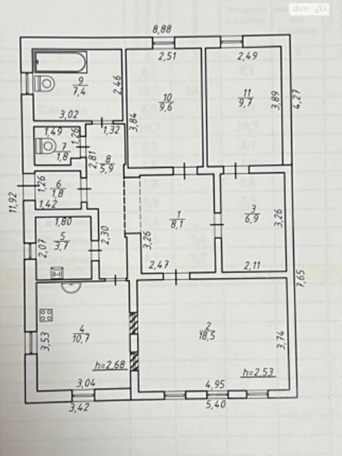 одноповерховий будинок, 84 кв. м, дерево та цегла. Продаж в Сумах, район Роменський фото 1