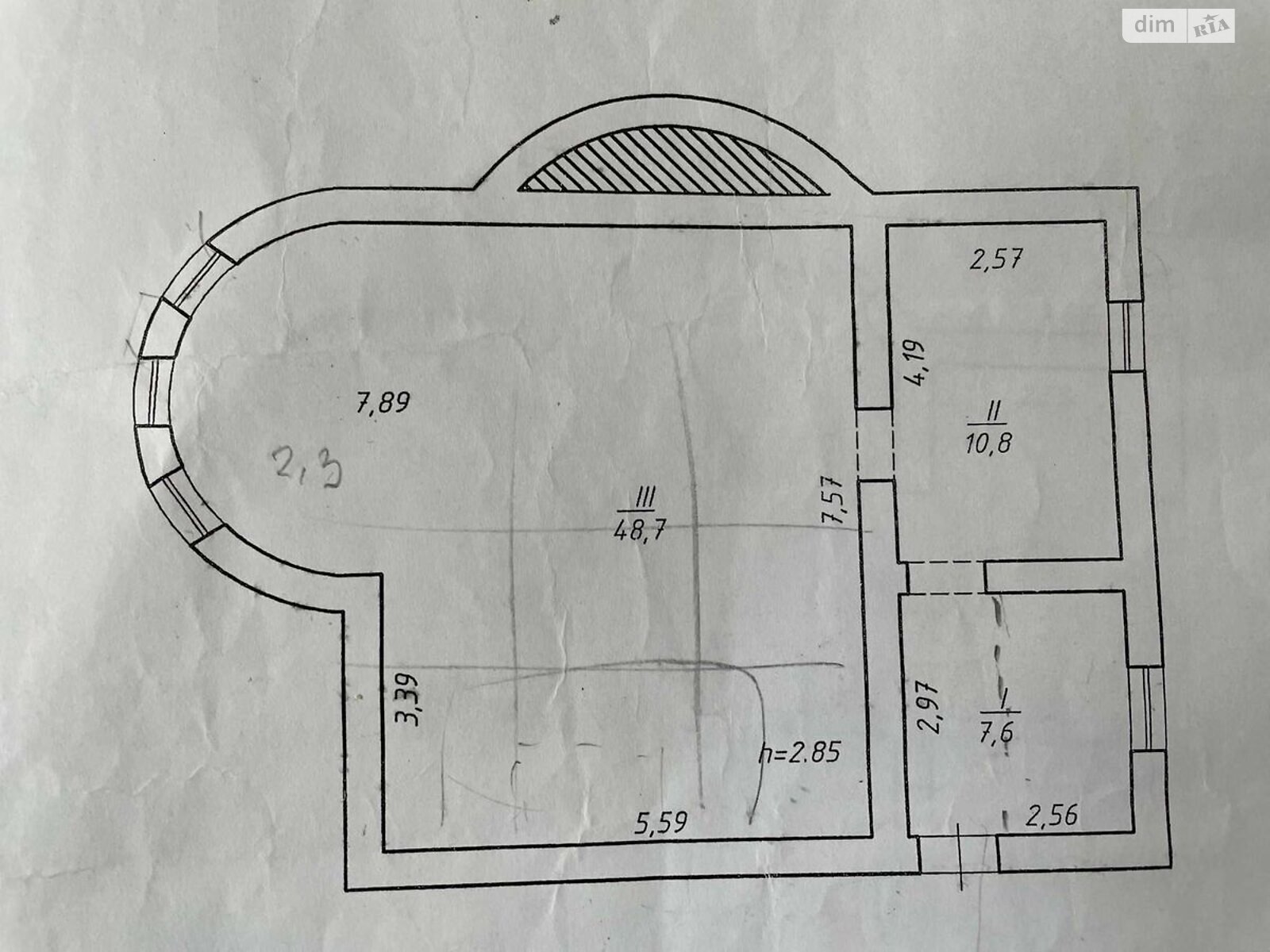 двоповерховий будинок, 250 кв. м, цегла. Продаж в Сумах, район Зарічний фото 1