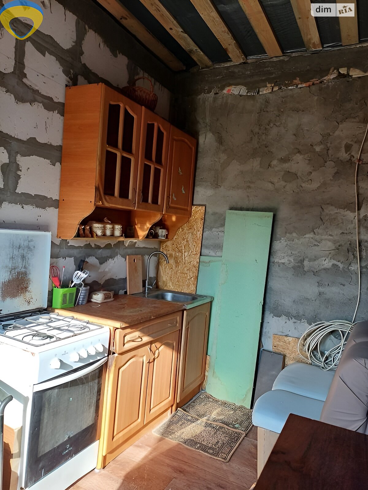 двоповерховий будинок з гаражем, 60 кв. м, ракушняк. Продаж у Світле фото 1 двоповерховий будинок з гаражем, 60 кв. м, ракушняк. Продаж у Світле фото 1