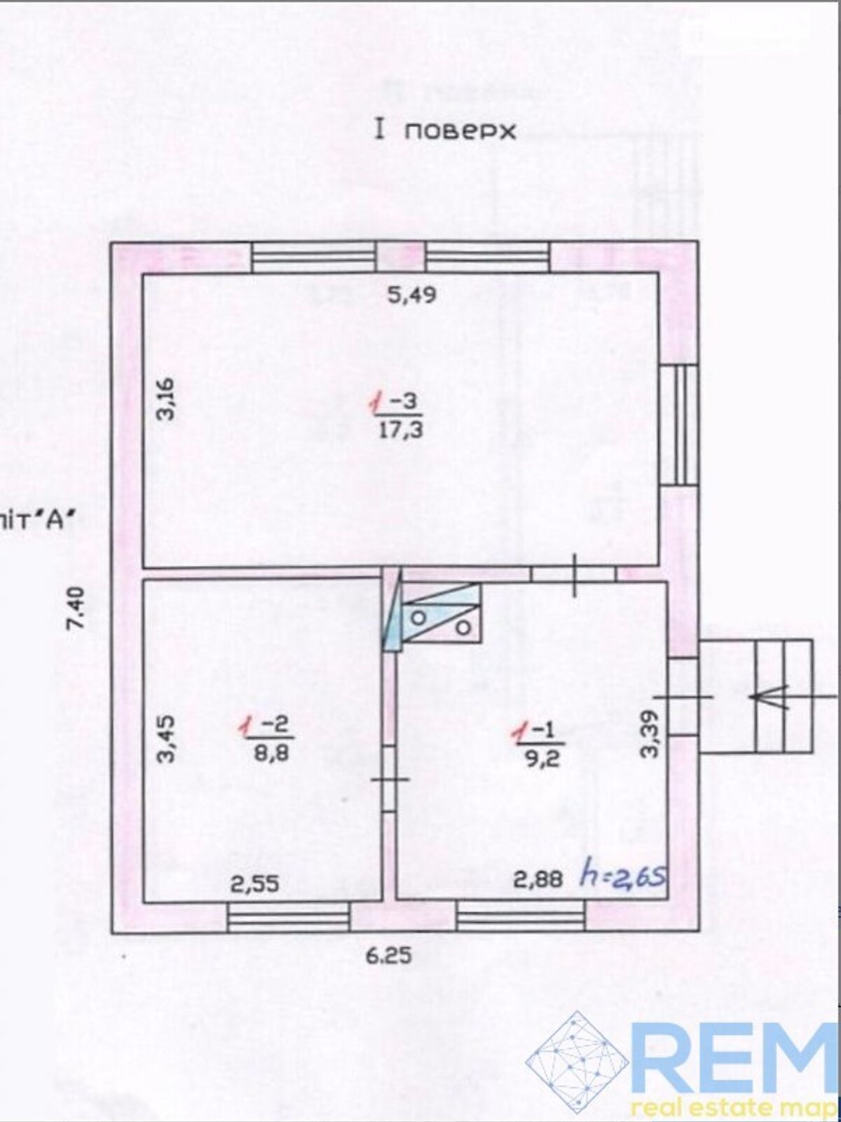 двухэтажный дом, 72 кв. м, ракушечник (ракушняк). Продажа в Светлом фото 1