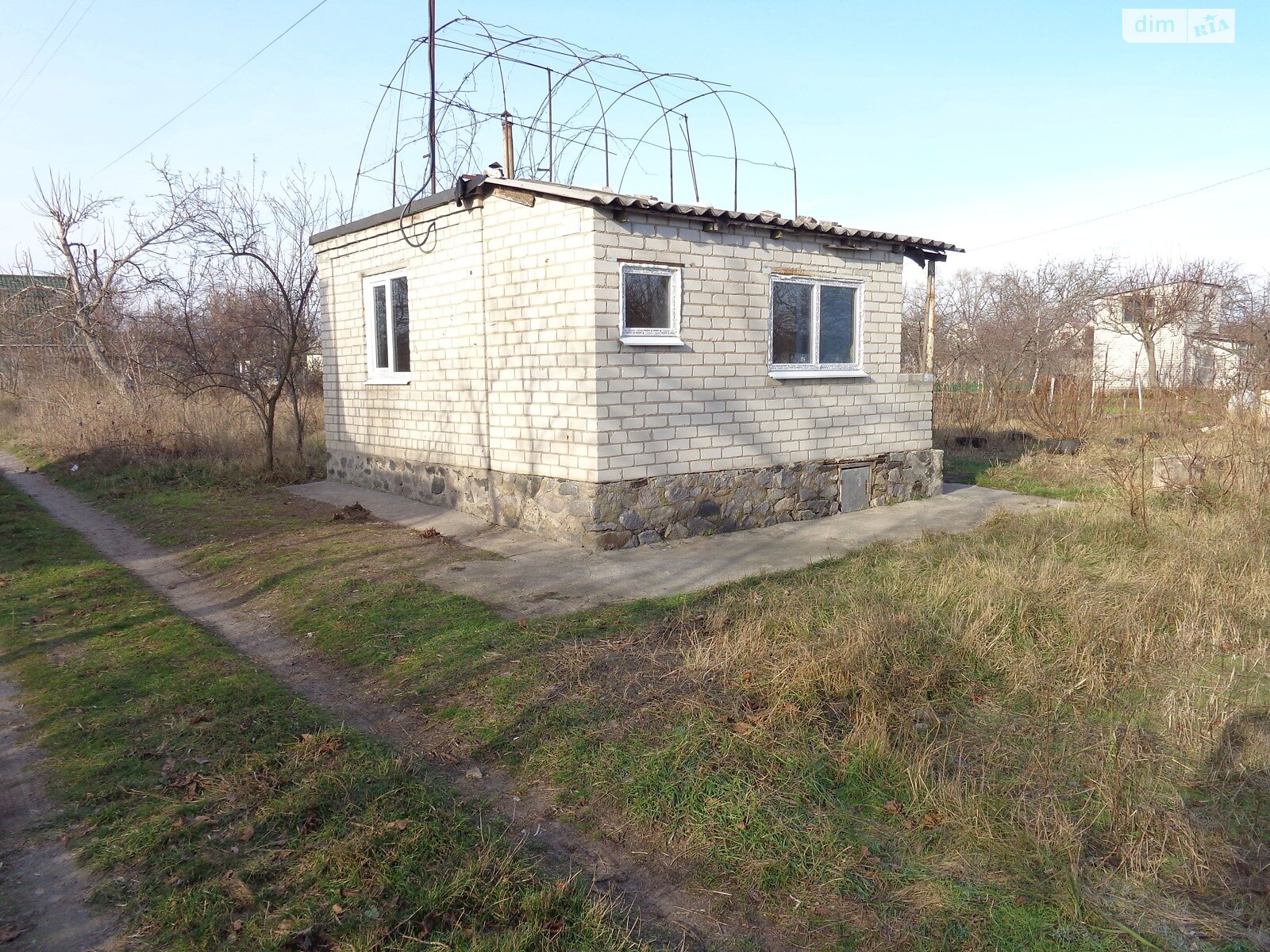 одноэтажный дом с верандой, 30 кв. м, кирпич. Продажа в Недогарках фото 1