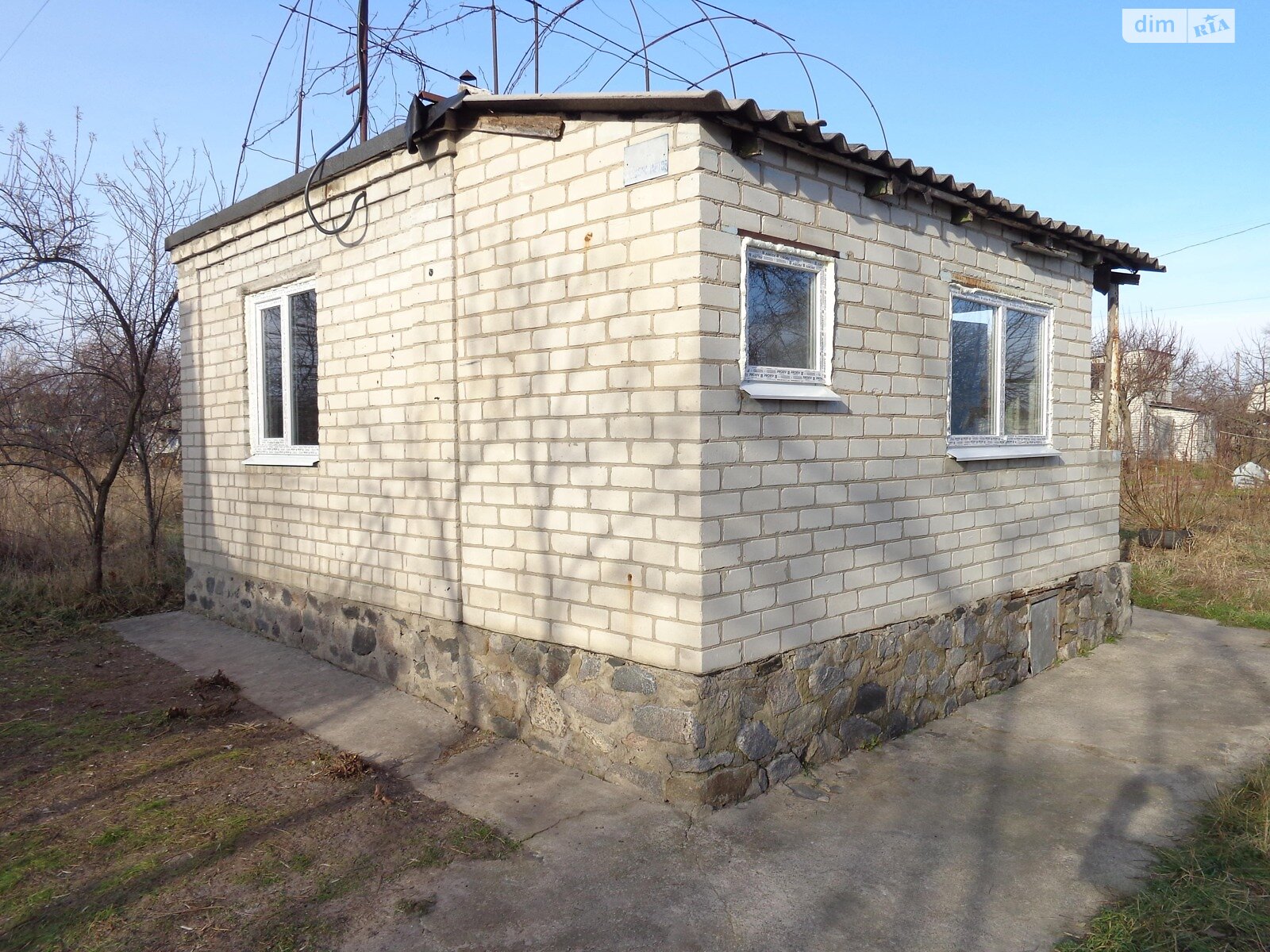 одноэтажный дом с верандой, 30 кв. м, кирпич. Продажа в Недогарках фото 1