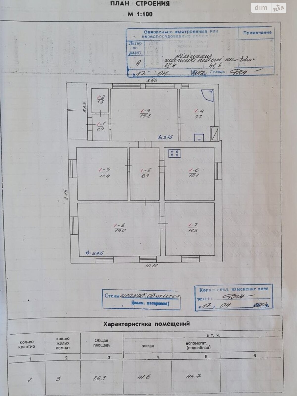 одноэтажный дом с гаражом, 86 кв. м, кирпич. Продажа в Светловодске район Светловодск фото 1