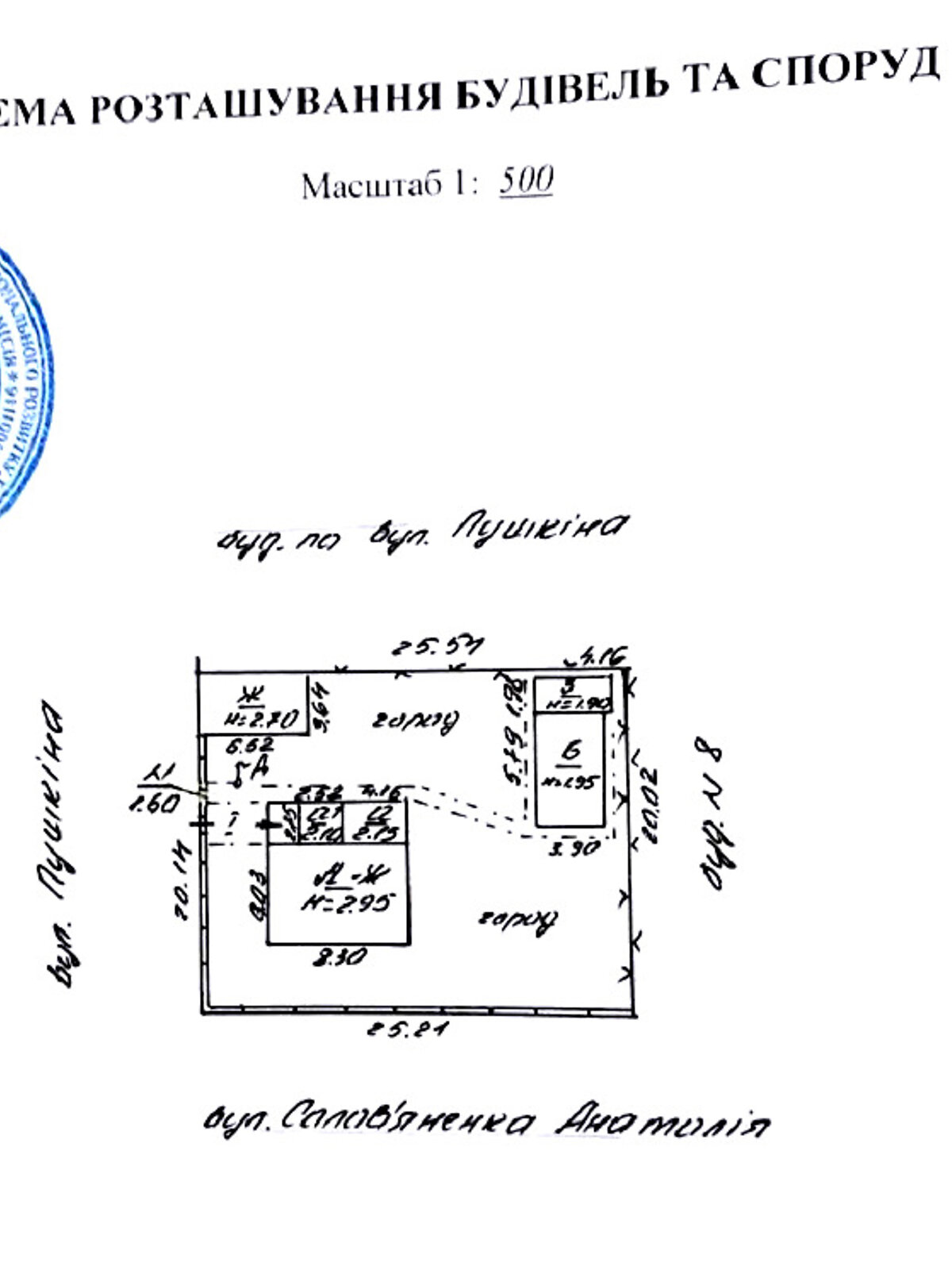 одноповерховий будинок з гаражем, 50 кв. м, цегла. Продаж в Світловодську, район Світловодськ фото 1