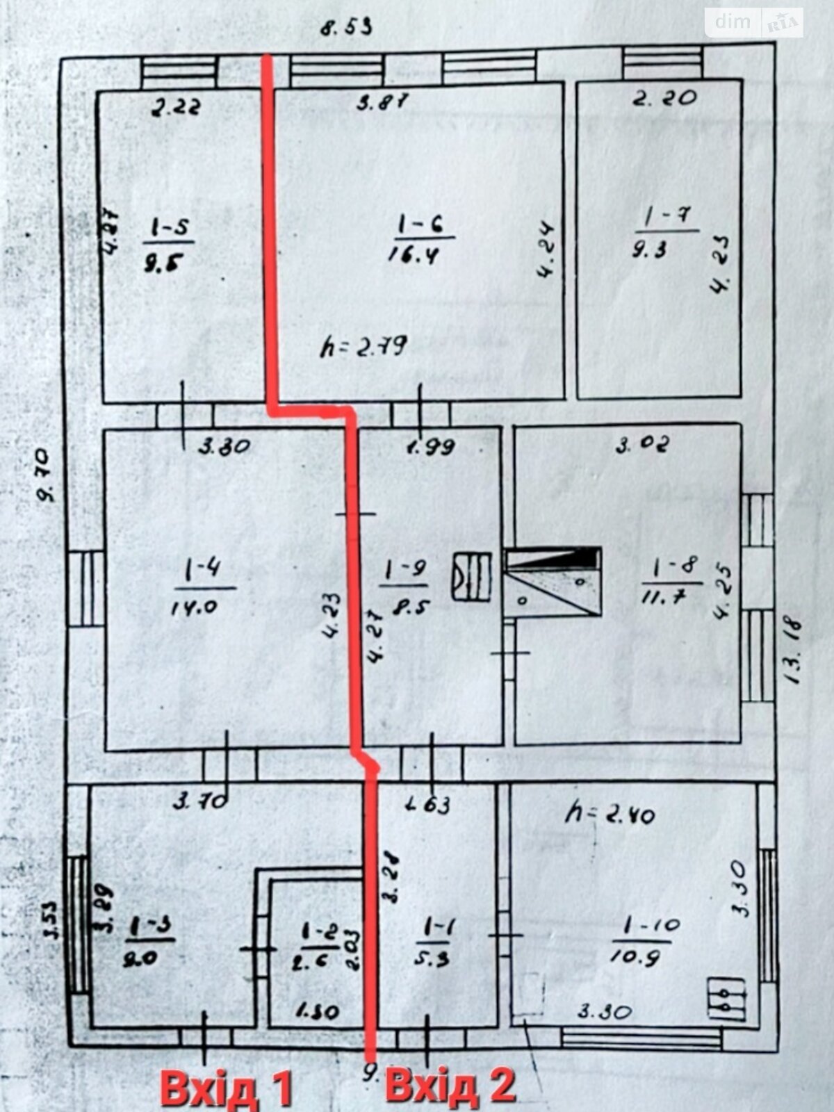 одноэтажный дом с гаражом, 138 кв. м, кирпич. Продажа в Светловодске район Светловодск фото 1