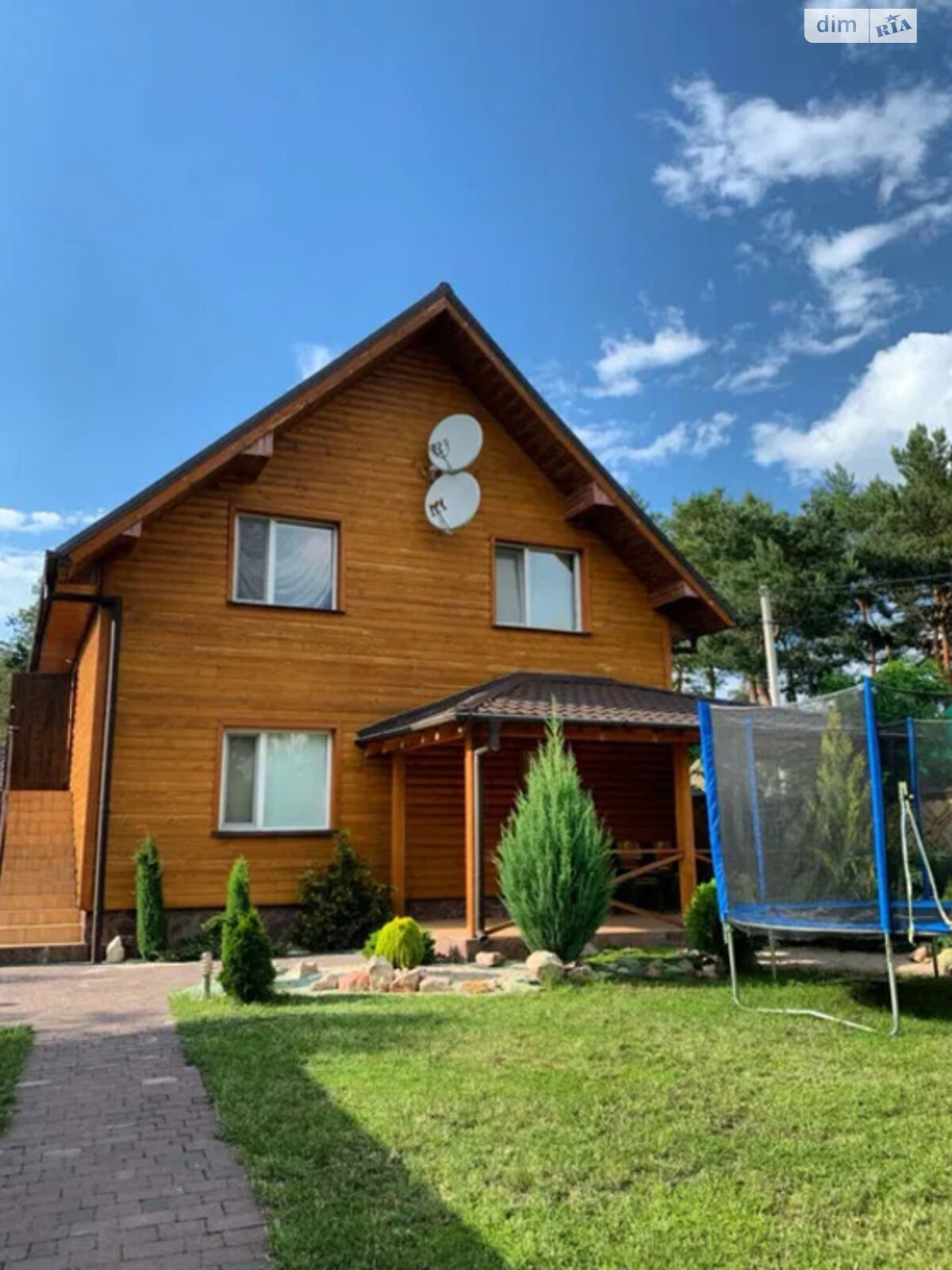 двухэтажный дом, 150 кв. м, кирпич. Продажа в Свитязе фото 1