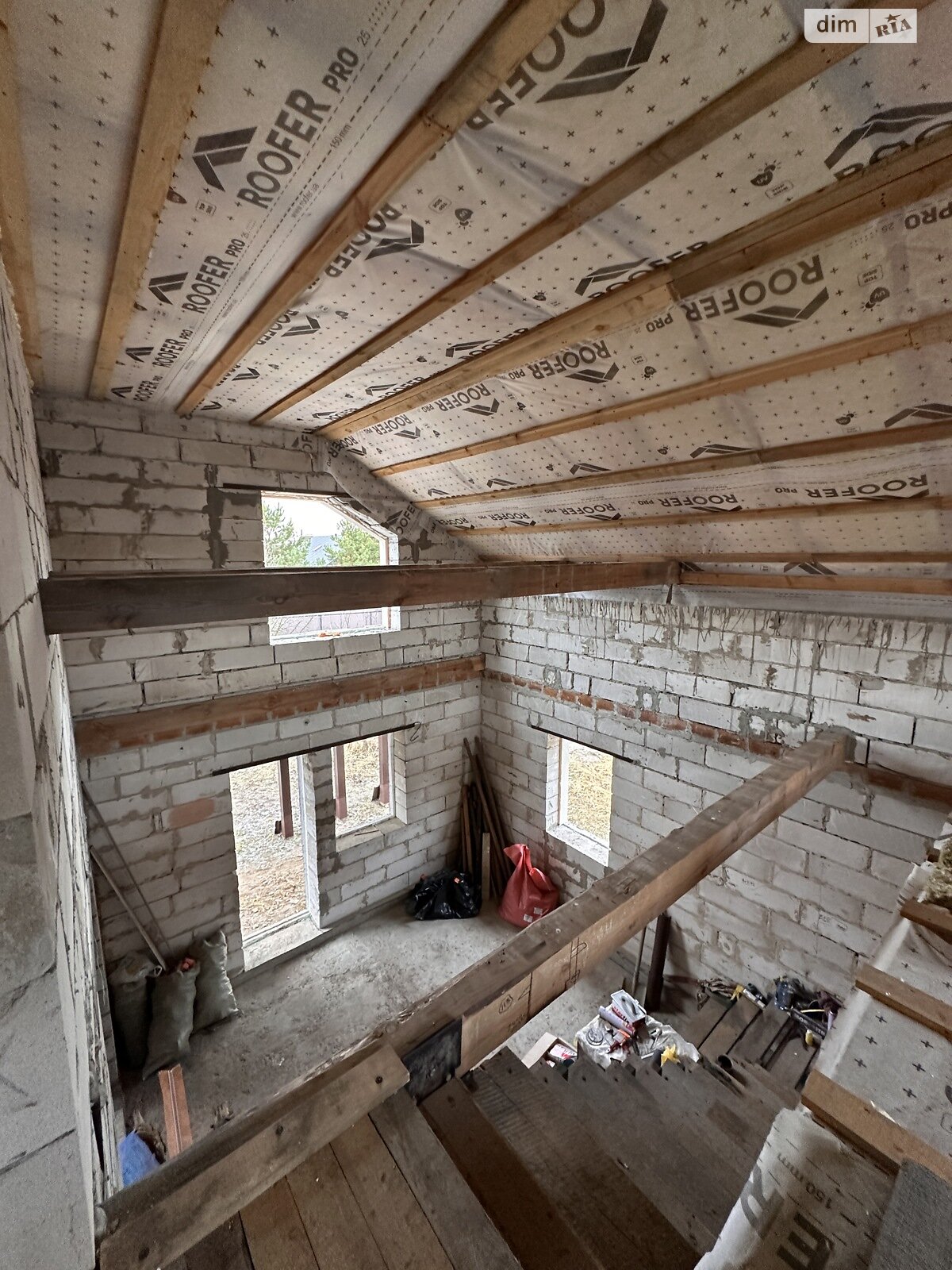 двухэтажный дом, 120 кв. м, газобетон. Продажа в Святопетровское фото 1