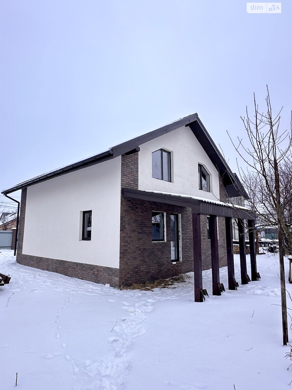 двухэтажный дом, 120 кв. м, газобетон. Продажа в Святопетровское фото 1