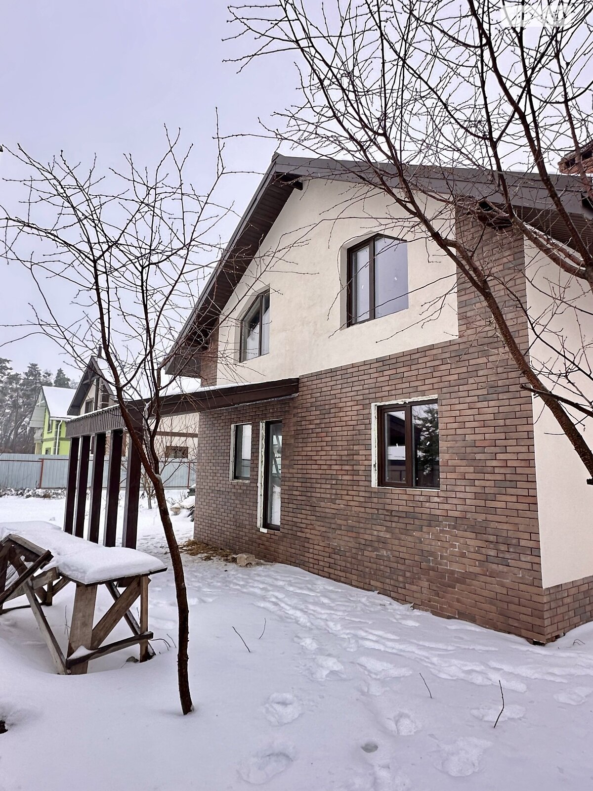 двухэтажный дом, 120 кв. м, газобетон. Продажа в Святопетровское фото 1