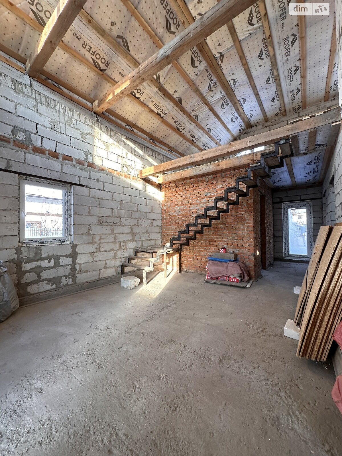 двухэтажный дом, 120 кв. м, газобетон. Продажа в Святопетровское фото 1