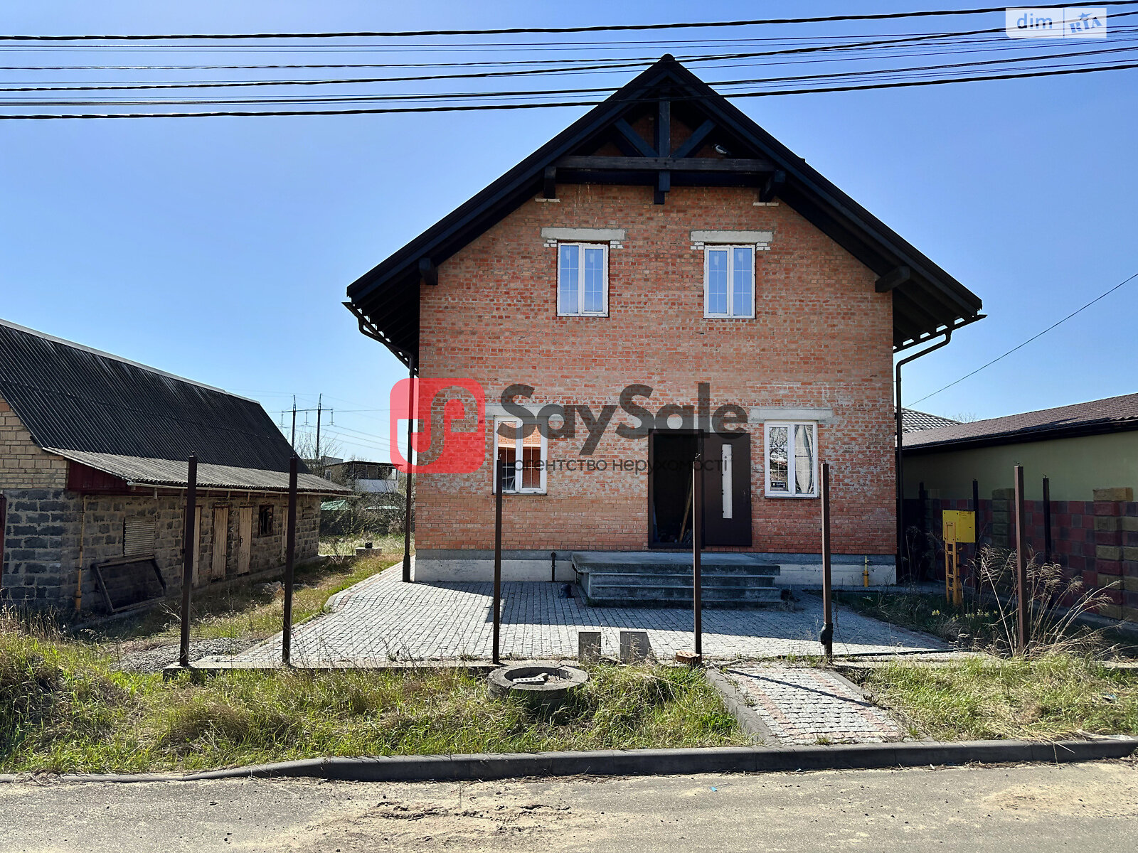 двухэтажный дом с гаражом, 170 кв. м, кирпич. Продажа в Святопетровское фото 1 двухэтажный дом с гаражом, 170 кв. м, кирпич. Продажа в Святопетровское фото 1