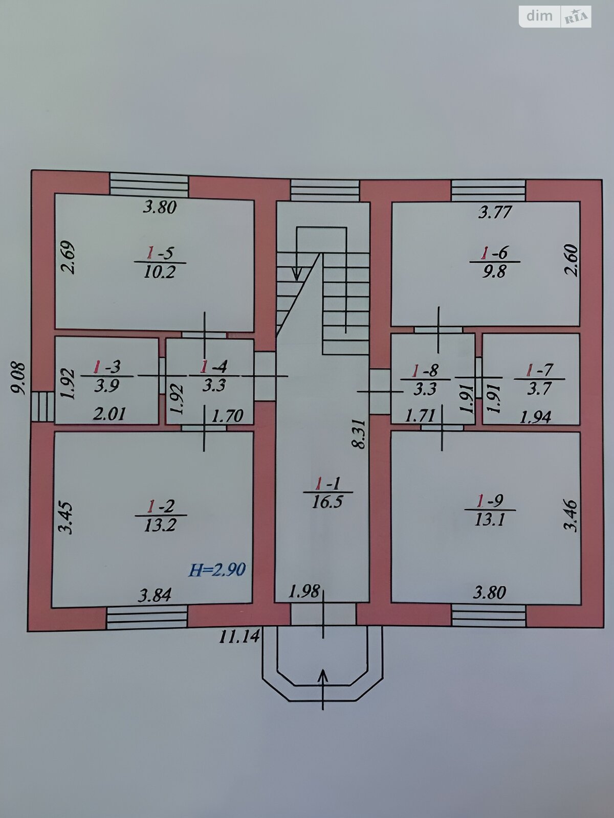 двоповерховий будинок, 155 кв. м, цегла. Продаж у Святопетрівське фото 1 двоповерховий будинок, 155 кв. м, цегла. Продаж у Святопетрівське фото 1