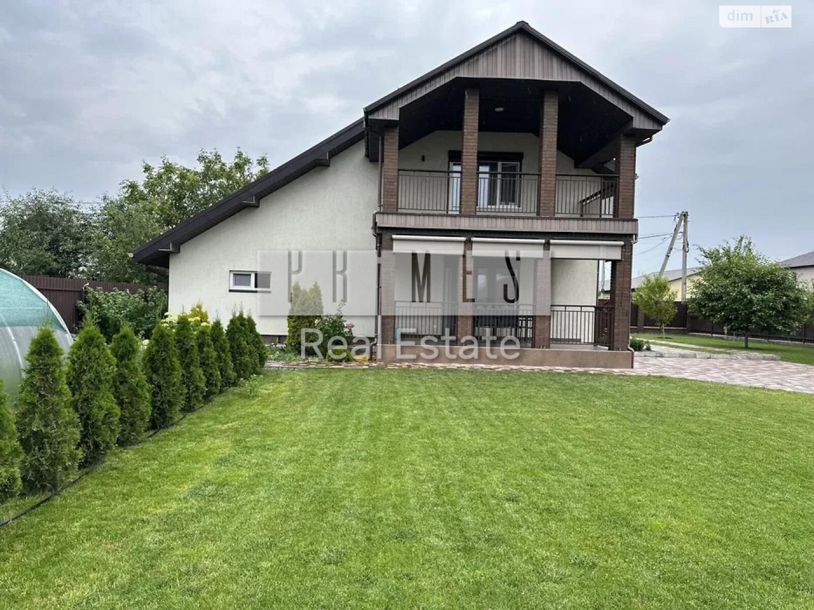 двухэтажный дом с балконом, 122.8 кв. м, кирпич. Продажа в Святопетровское фото 1 двухэтажный дом с балконом, 122.8 кв. м, кирпич. Продажа в Святопетровское фото 1