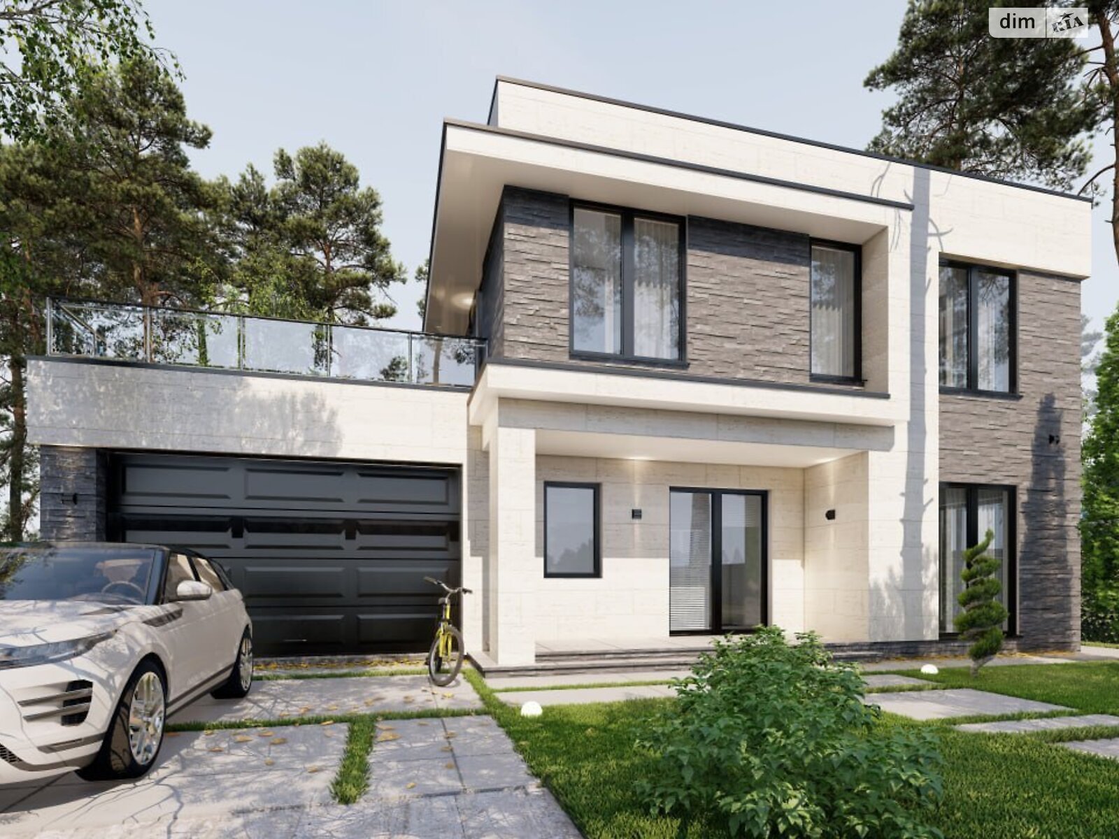 двухэтажный дом с гаражом, 200 кв. м, газобетон. Продажа в Таирово фото 1 двухэтажный дом с гаражом, 200 кв. м, газобетон. Продажа в Таирово фото 1