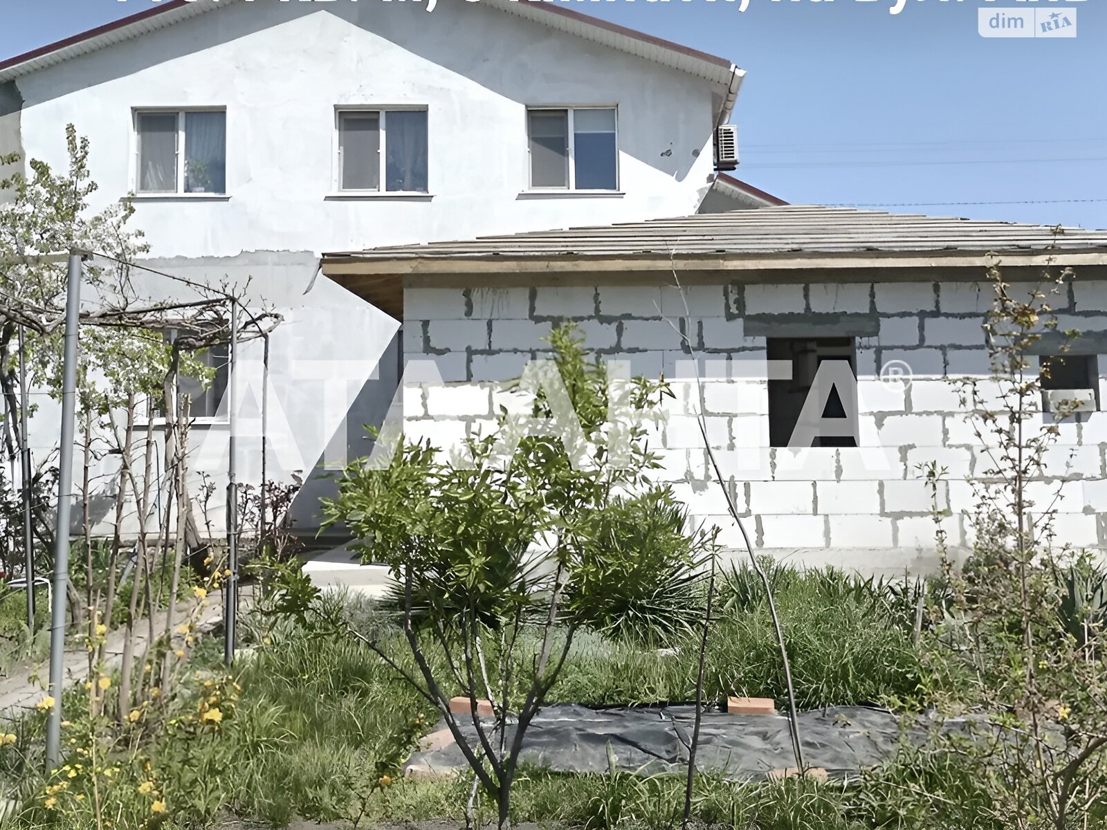 двухэтажный дом беседка, 116.4 кв. м, ракушечник (ракушняк). Продажа в Таирово фото 1 двухэтажный дом беседка, 116.4 кв. м, ракушечник (ракушняк). Продажа в Таирово фото 1