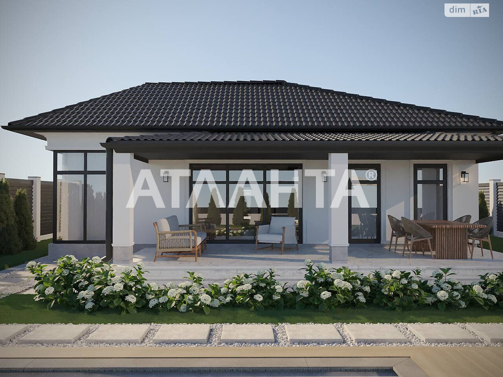 одноэтажный дом, 130 кв. м, термоблок. Продажа в Таирово фото 1