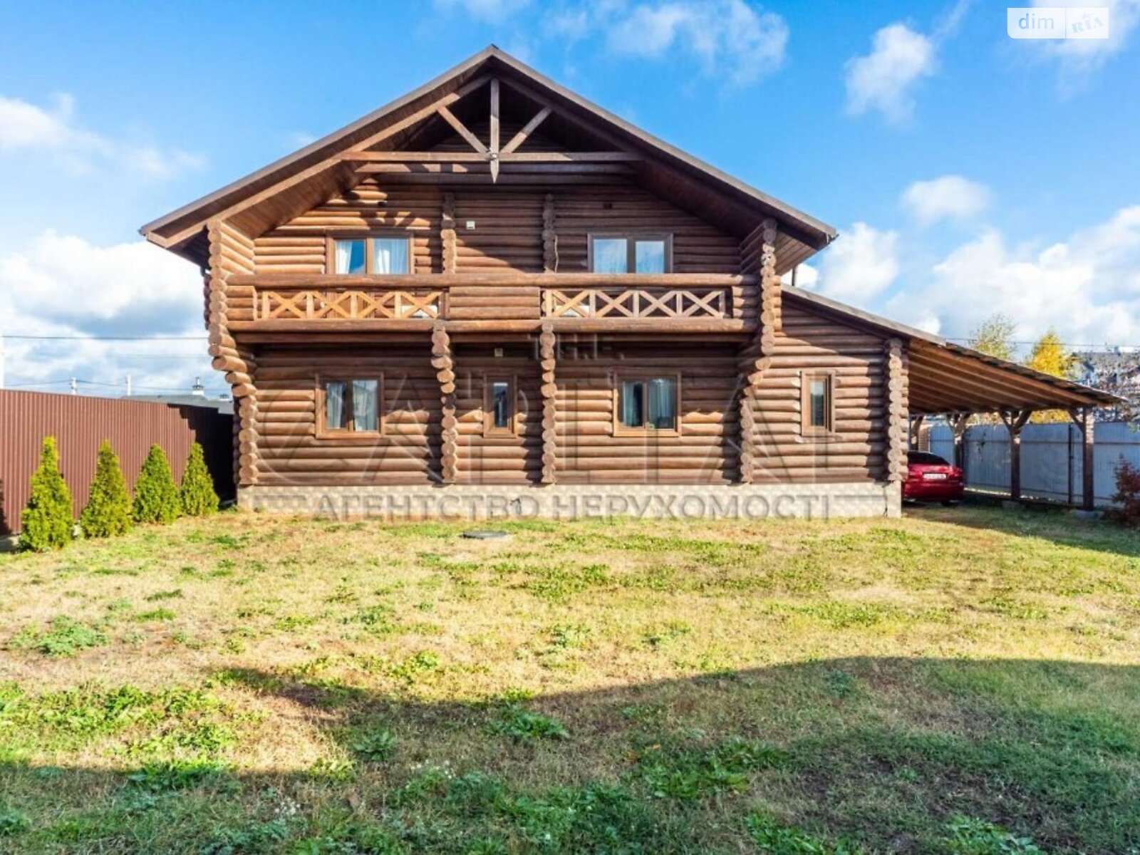 двоповерховий будинок з балконом, 262 кв. м, кирпич. Продаж у Тарасівці фото 1